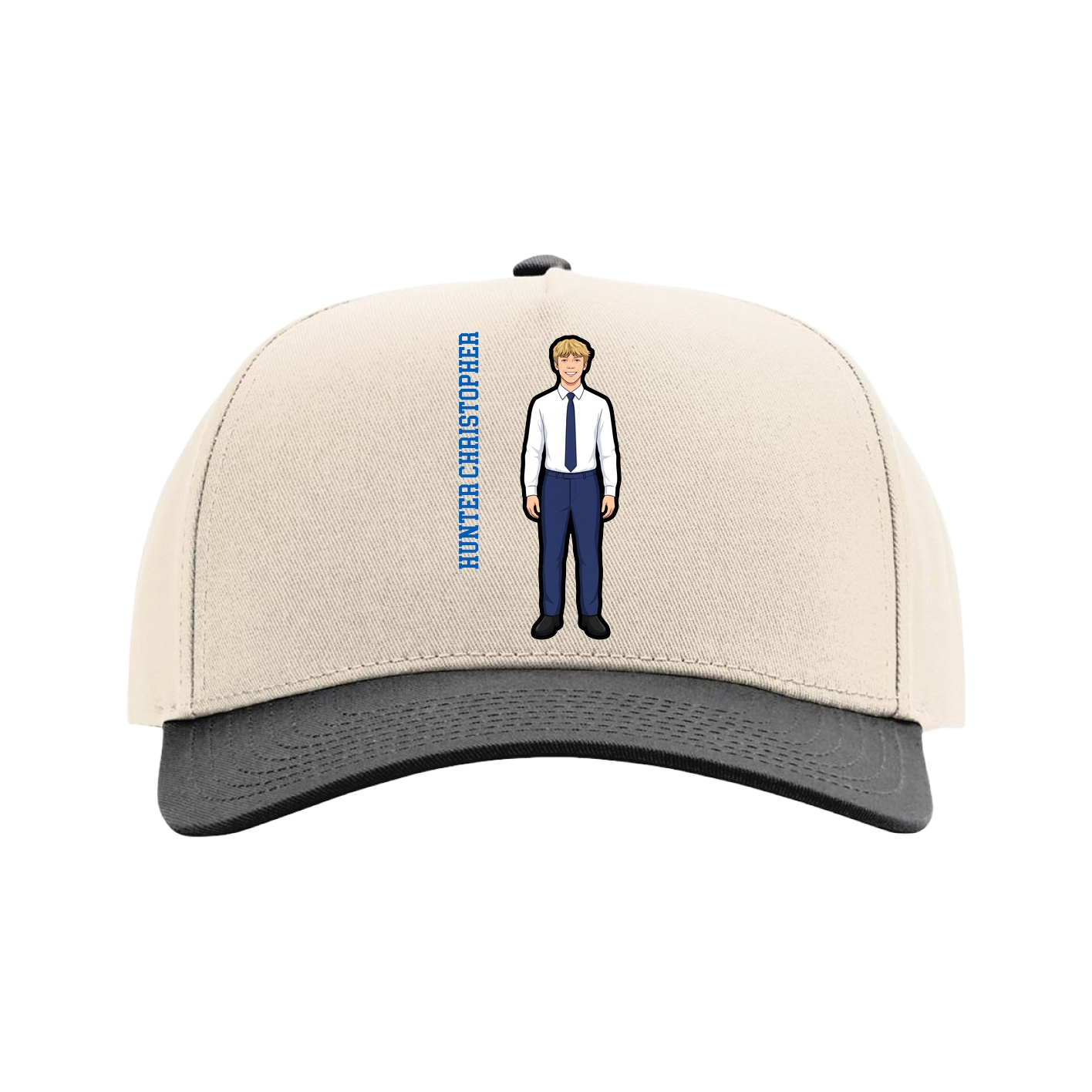 Full Fabric Five-Panel Champ Cap
