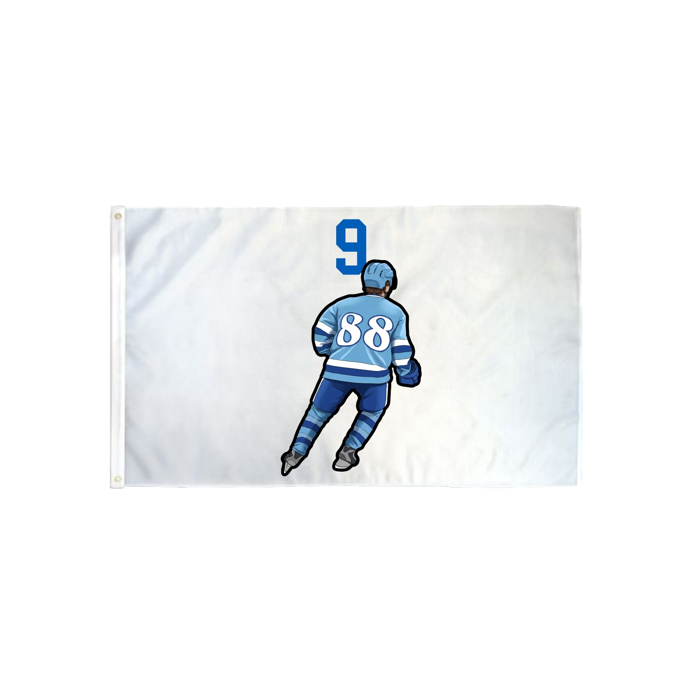 3x5 Flag — Number Top in Classic