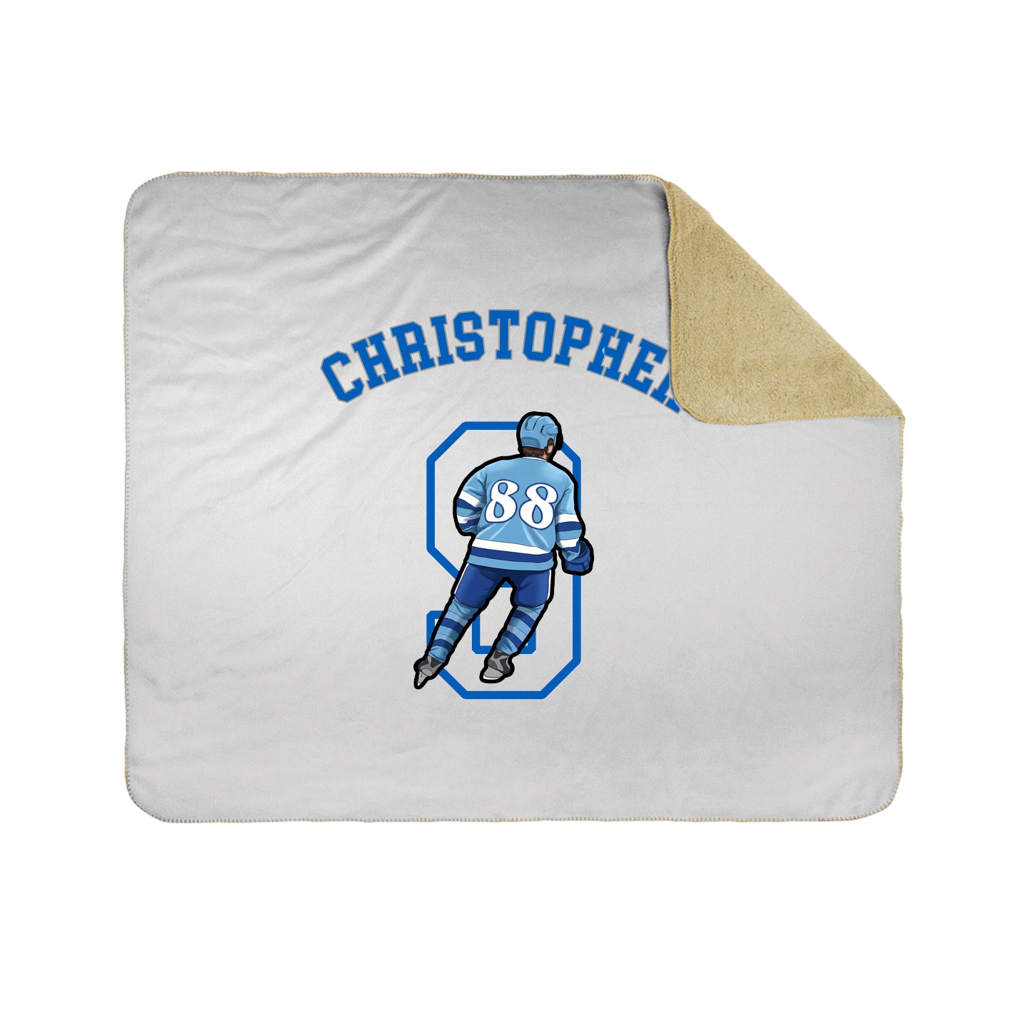 Throw Blanket — Shirsey Arch in White
