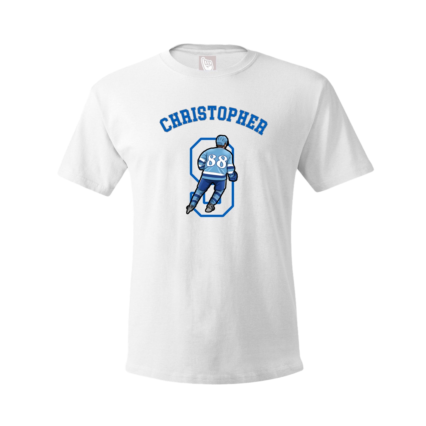 Youth Tee — Shirsey Arch in White