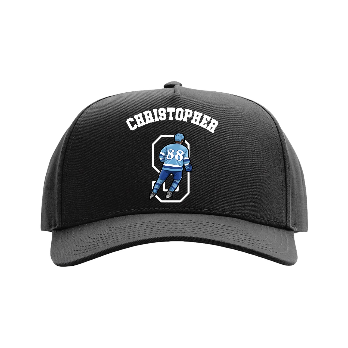 Full Fabric Five-Panel Champ Cap
