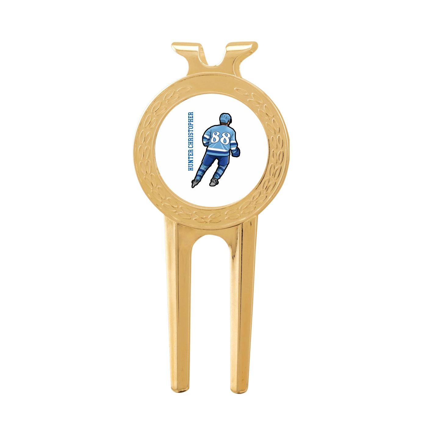 Divot Tool with Ball Marker — Name Vertical in Classic