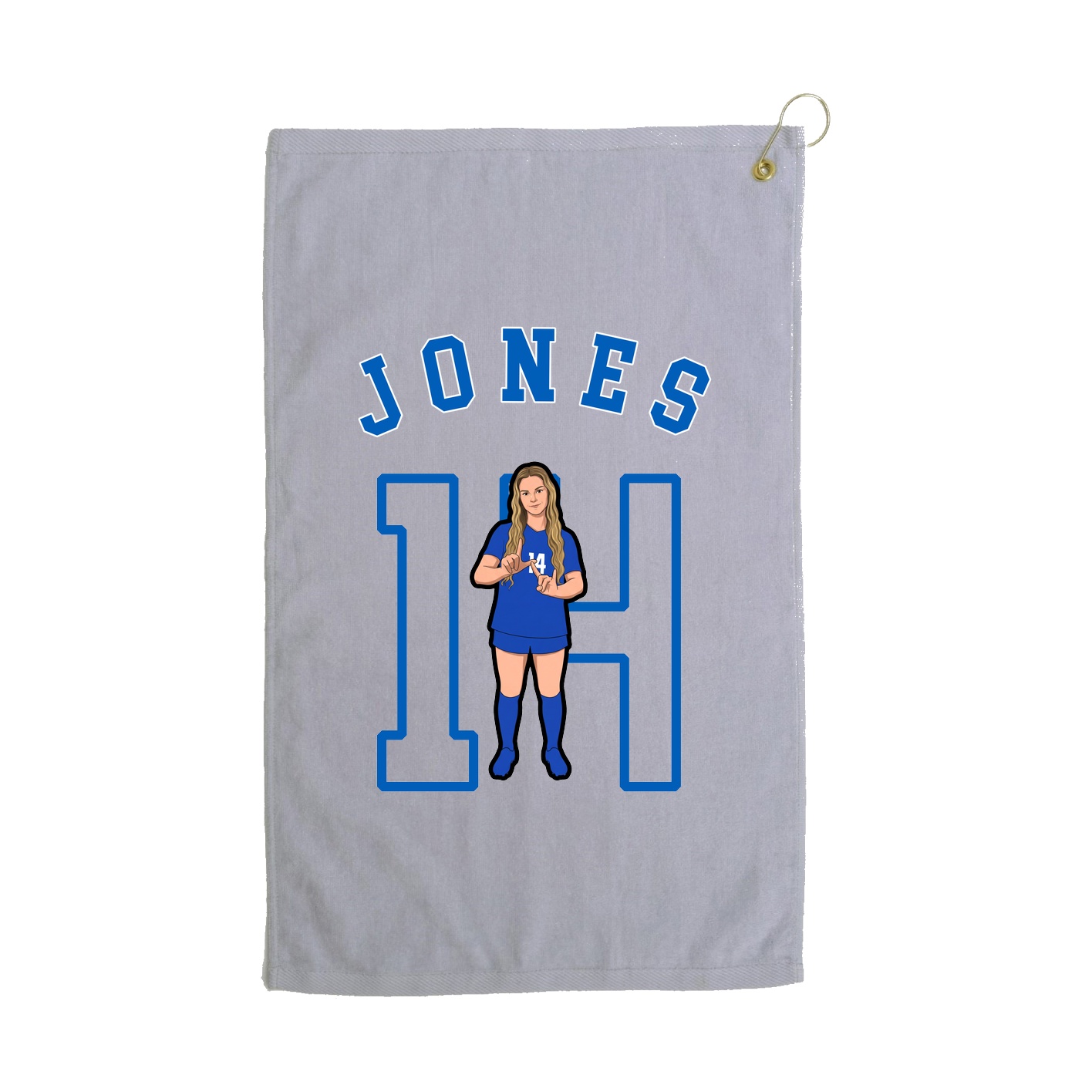 Golf Towel — Shirsey Arch in Grey