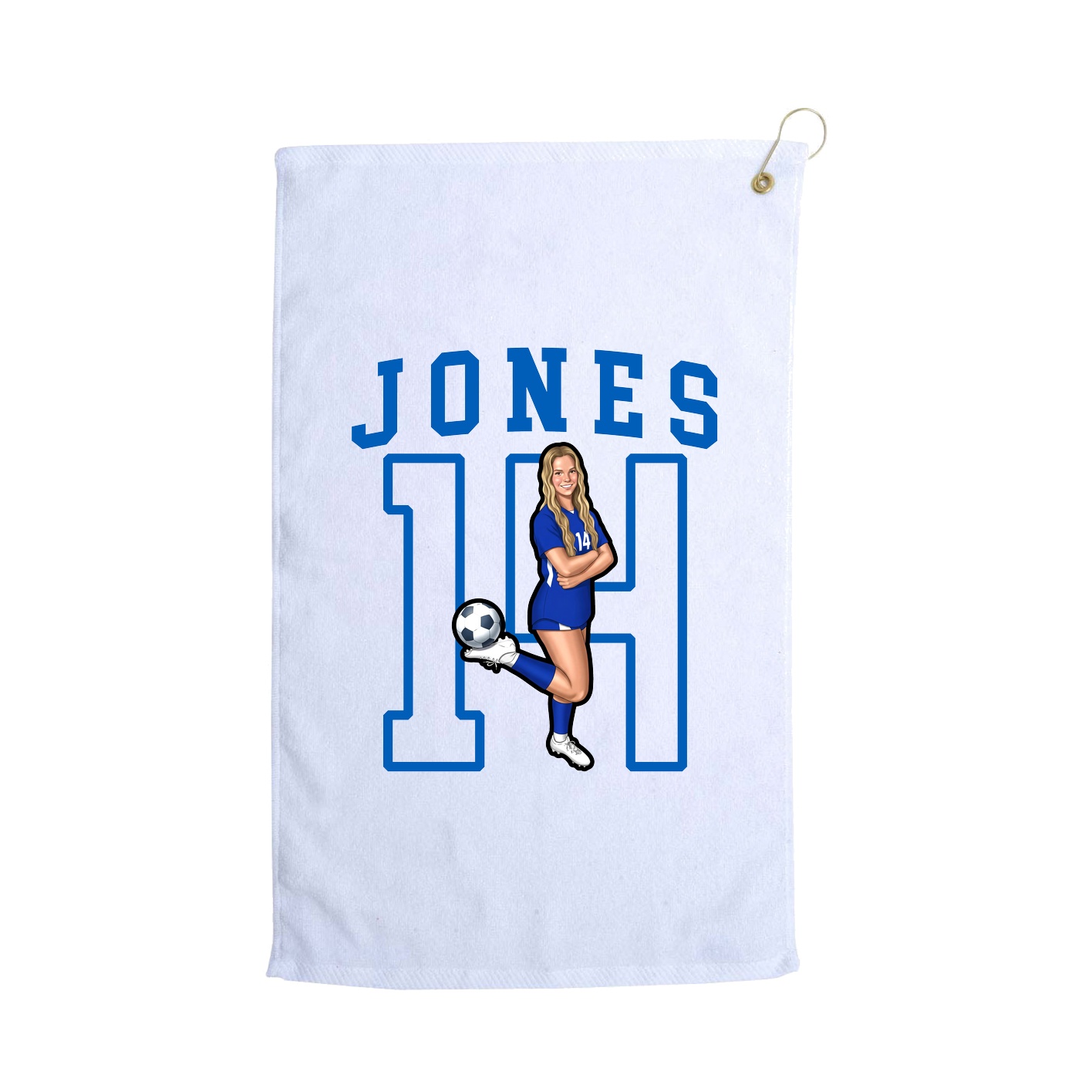 Golf Towel — Shirsey in White