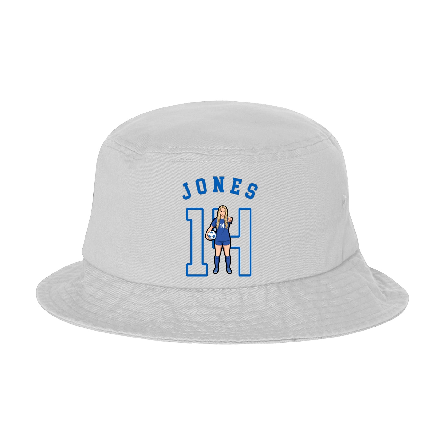 Bucket Cap — Shirsey Arch in White