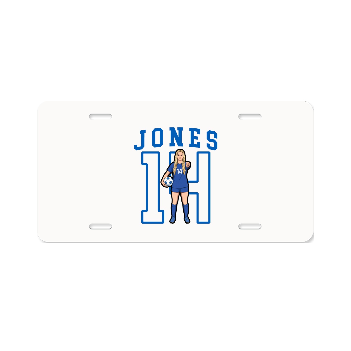 License Plate — Shirsey in Classic