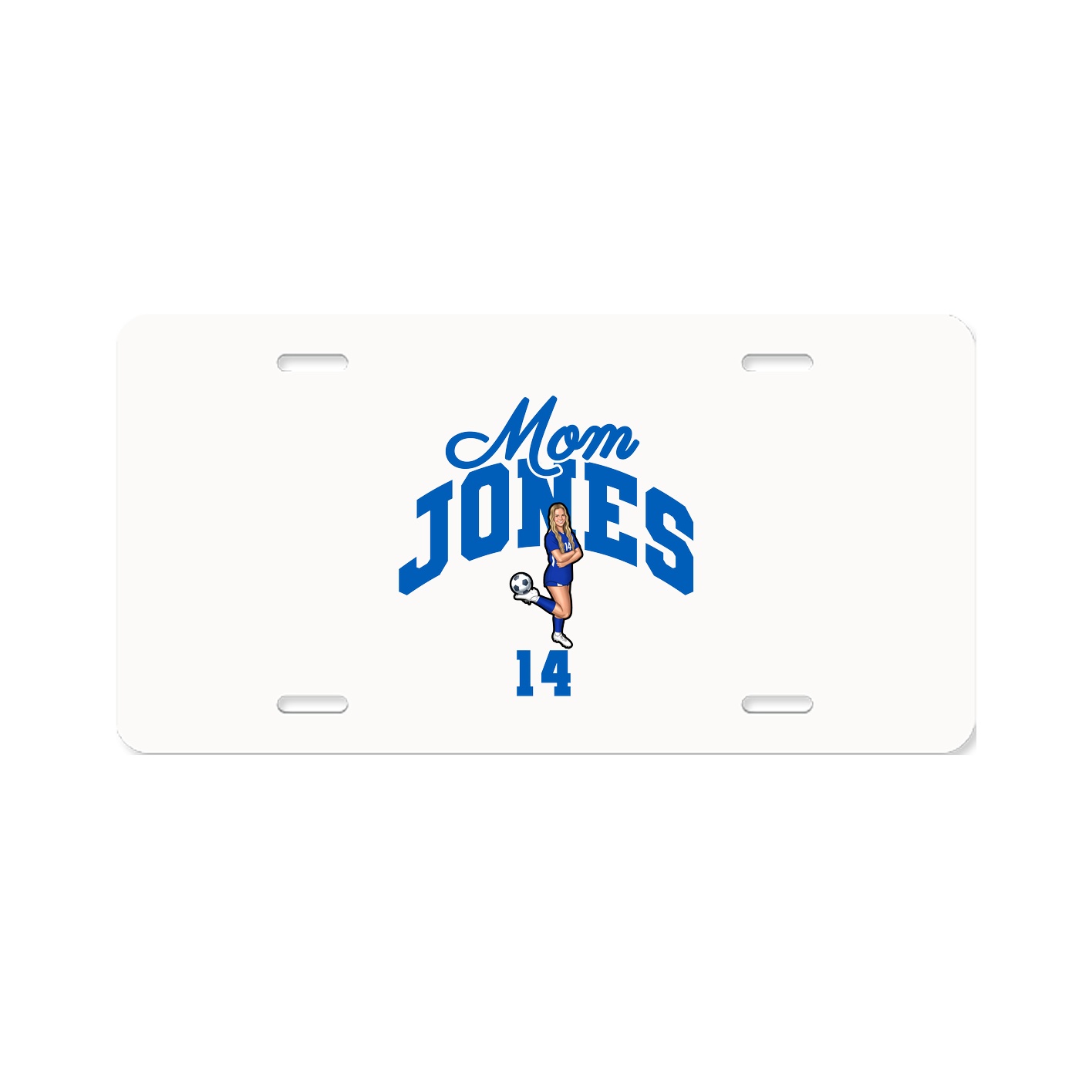 License Plate — Mothers Day Arch in Classic