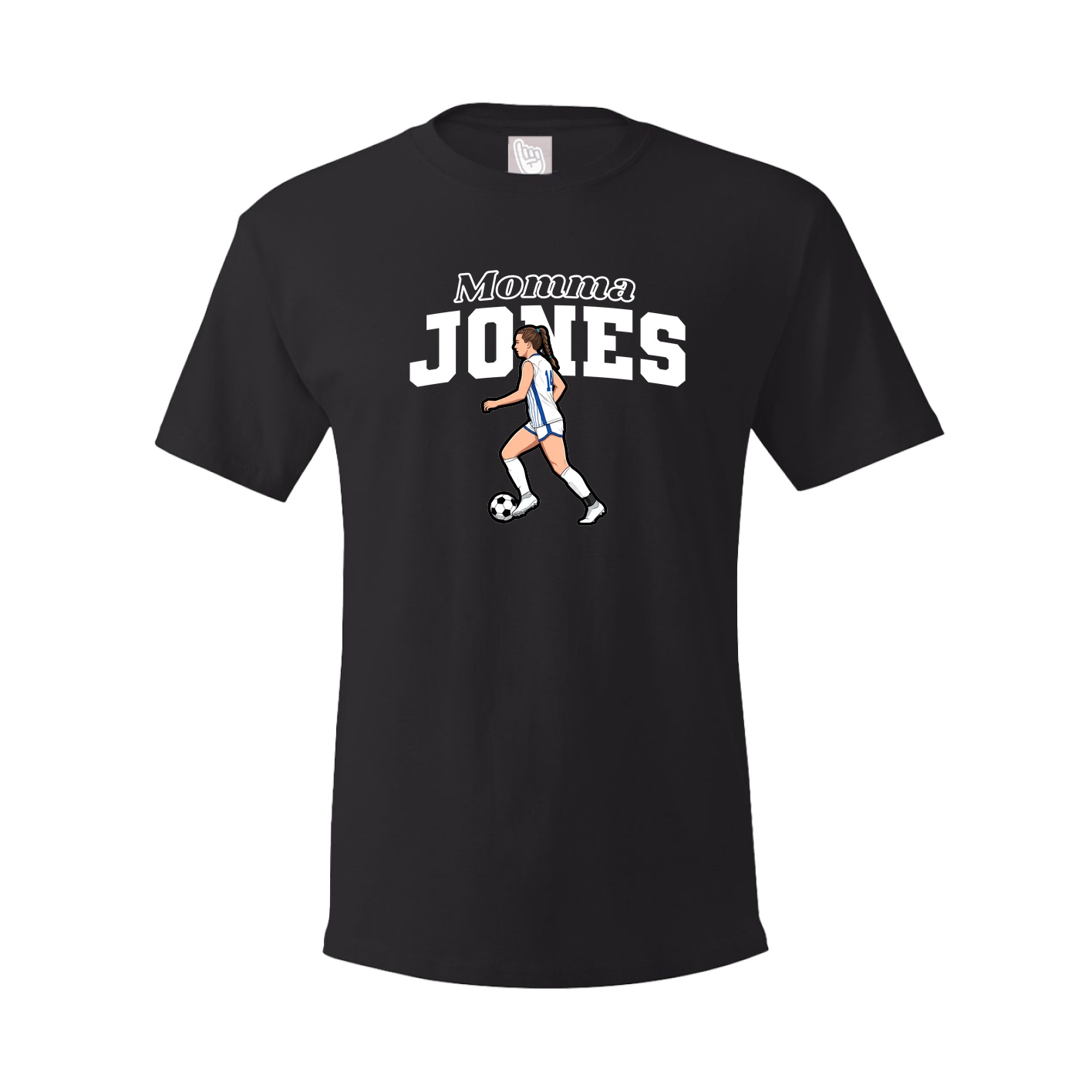 Youth Tee — Mothers Day Block in Black
