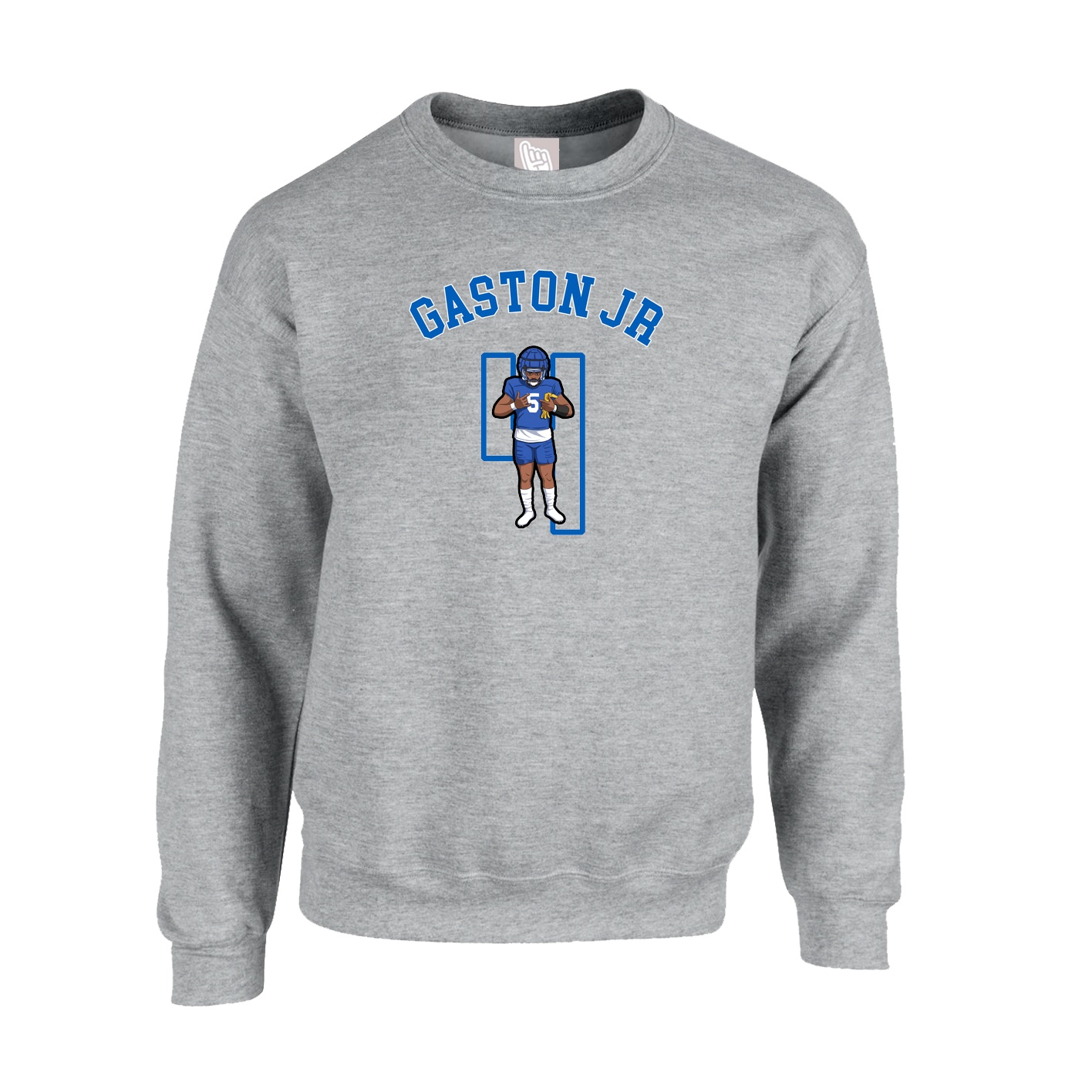 Fleece Crew — Shirsey Arch in Grey