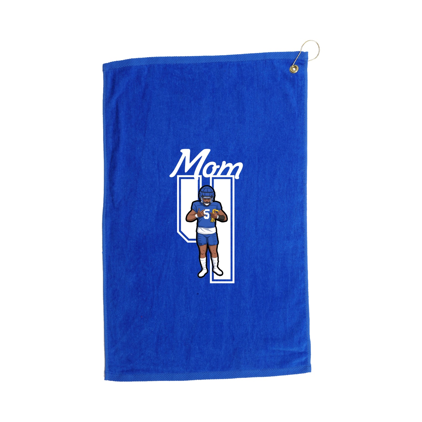 Golf Towel — Mothers Day Shirsey in Royal