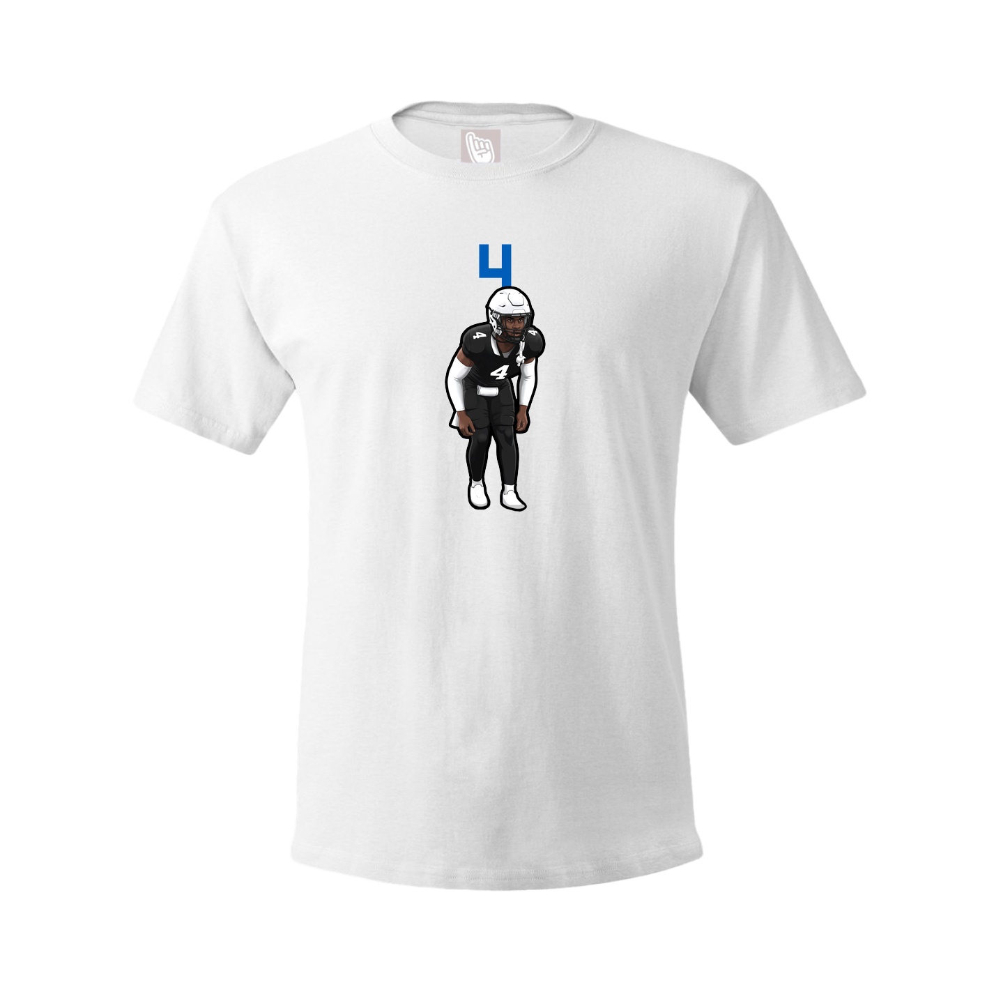 Tee — Number Top in White