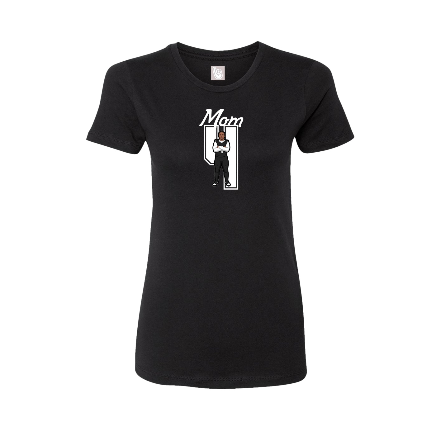 Womens Tee — Mothers Day Shirsey in Black