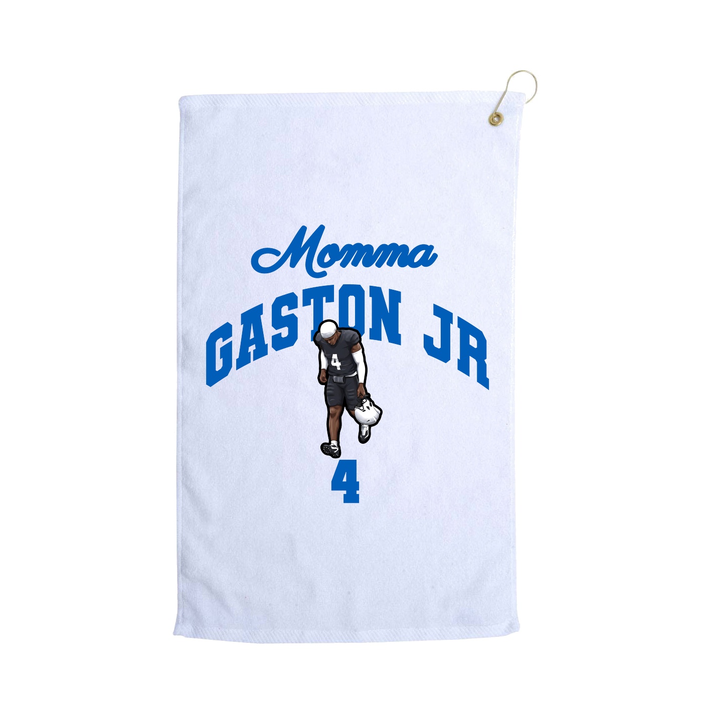 Golf Towel — Mothers Day Arch in White