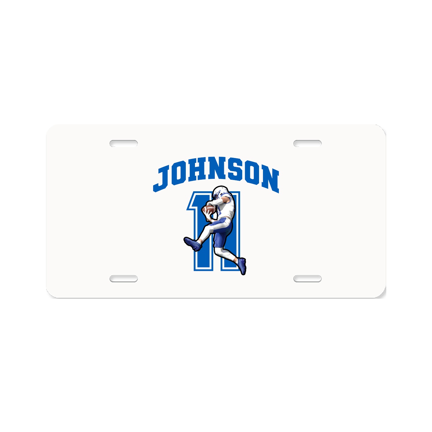 License Plate — Number in Classic