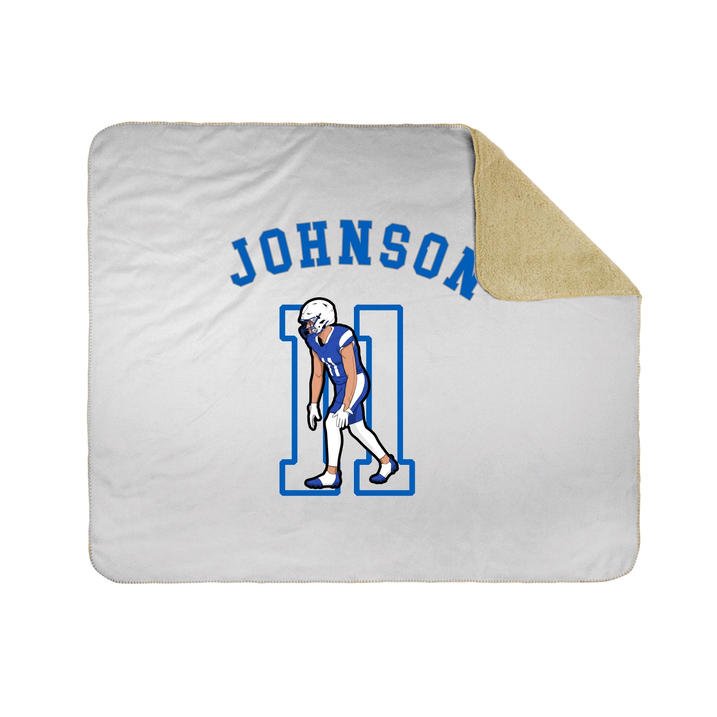 Throw Blanket — Shirsey Arch in White