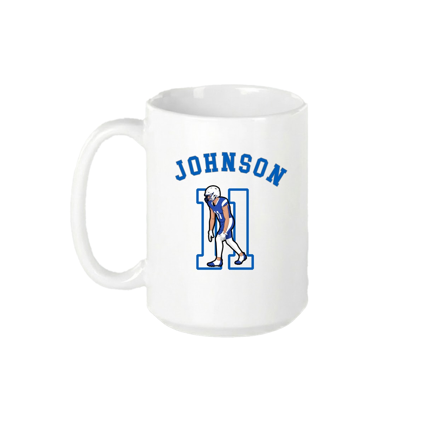 15oz Coffee Mug — Shirsey Arch in White