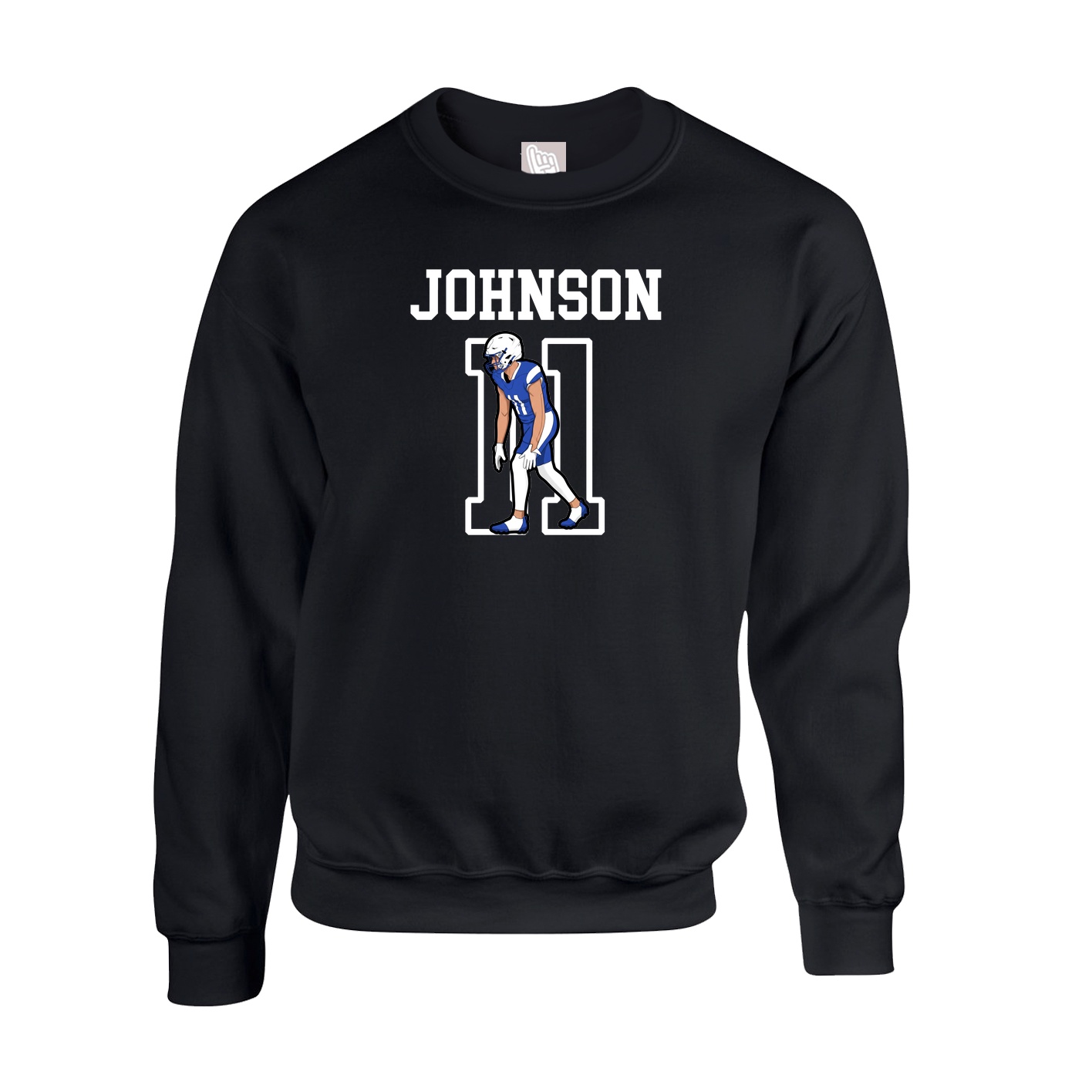 Fleece Crew — Shirsey in Black