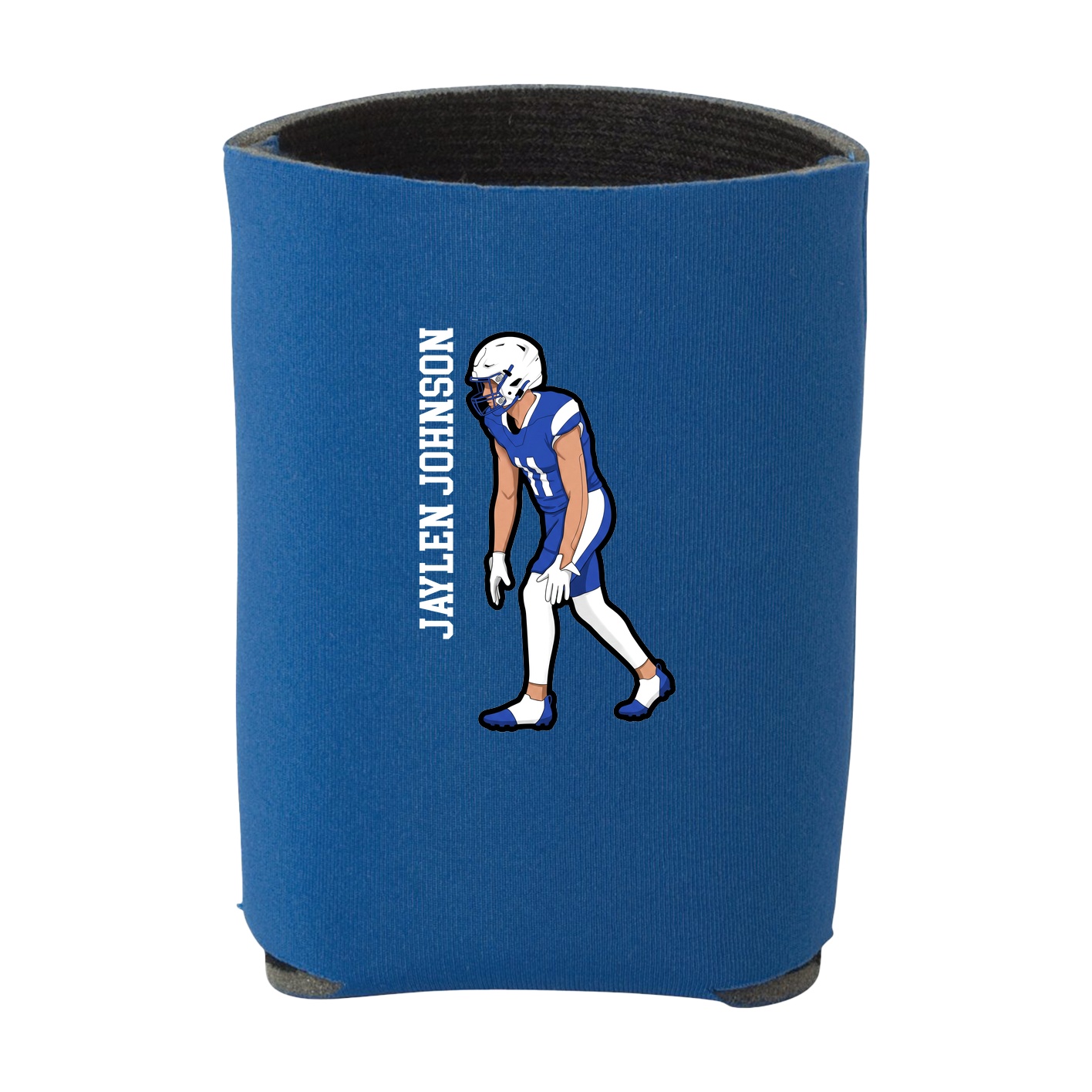 Can Holder — Name Vertical in Royal