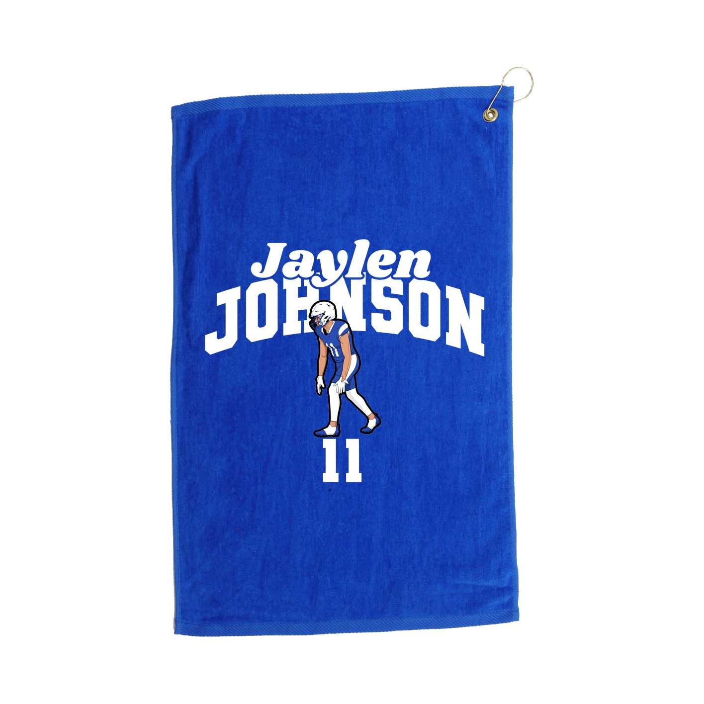 Golf Towel — Signature Arch in Royal