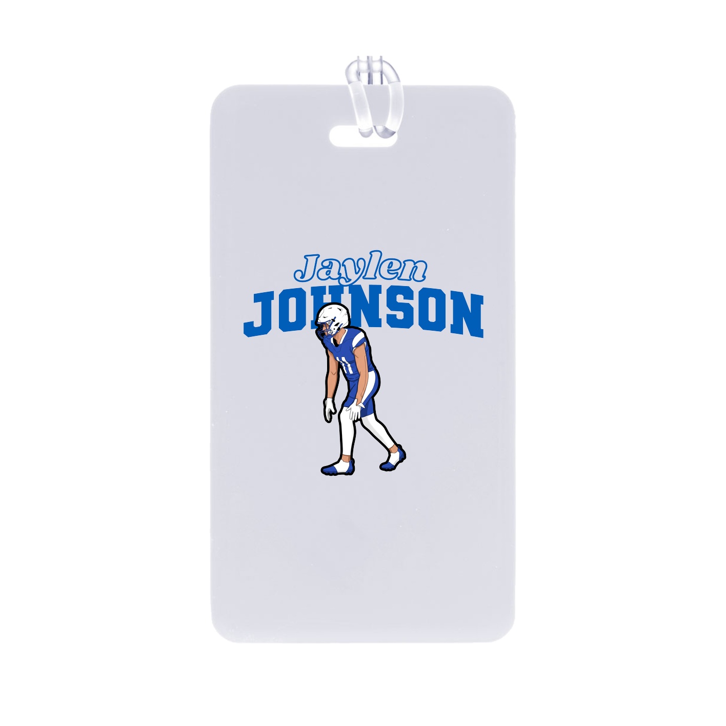 Bag Tag — Name Arch in Classic
