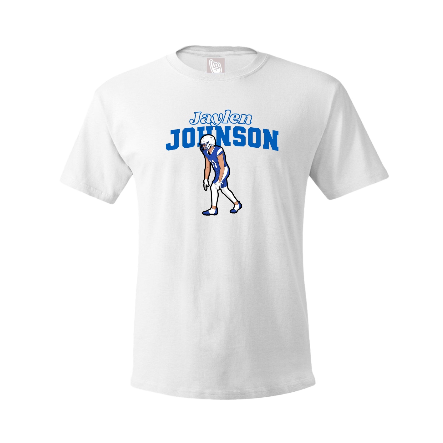 Tee — Name Arch in White