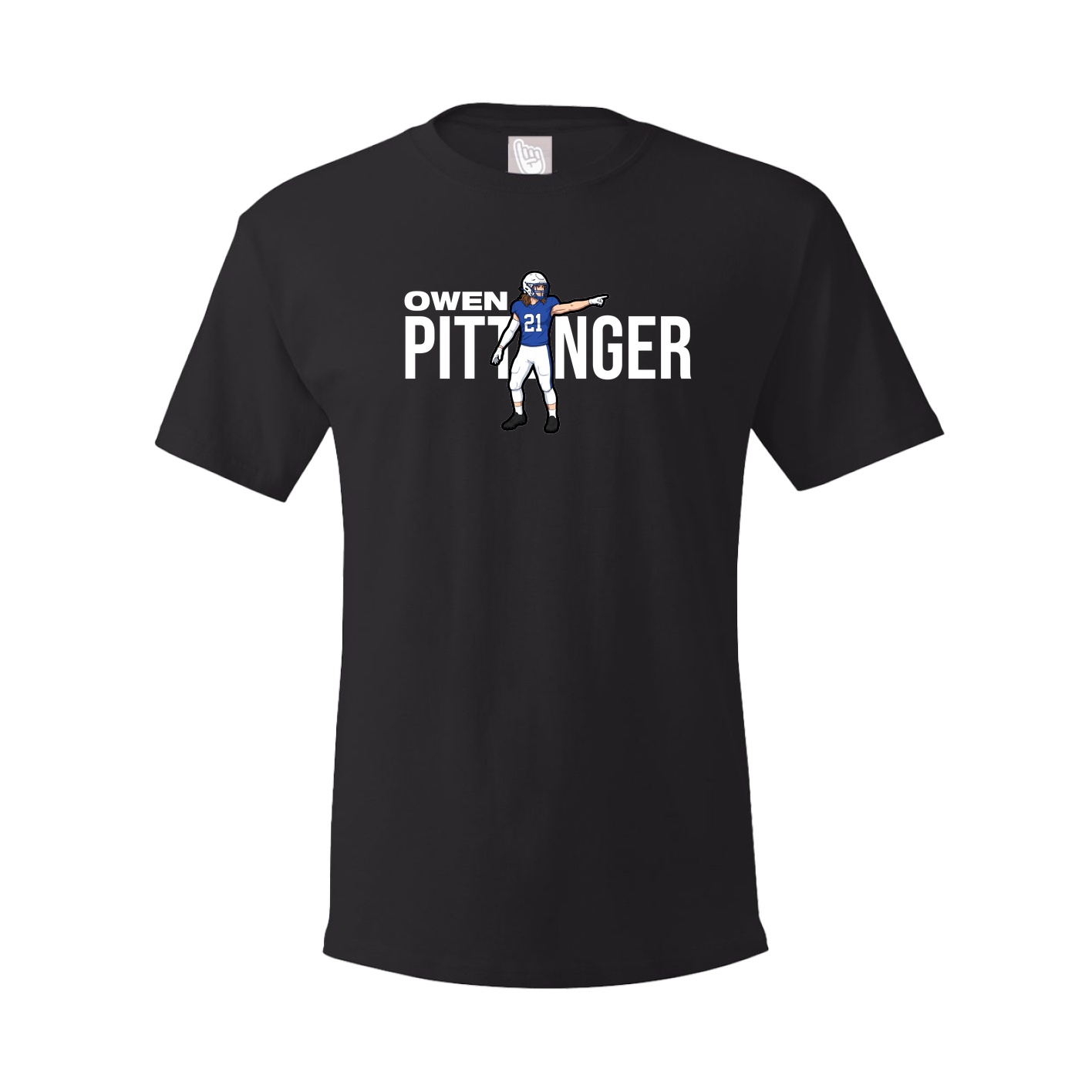 Youth Tee — Player Name in Black
