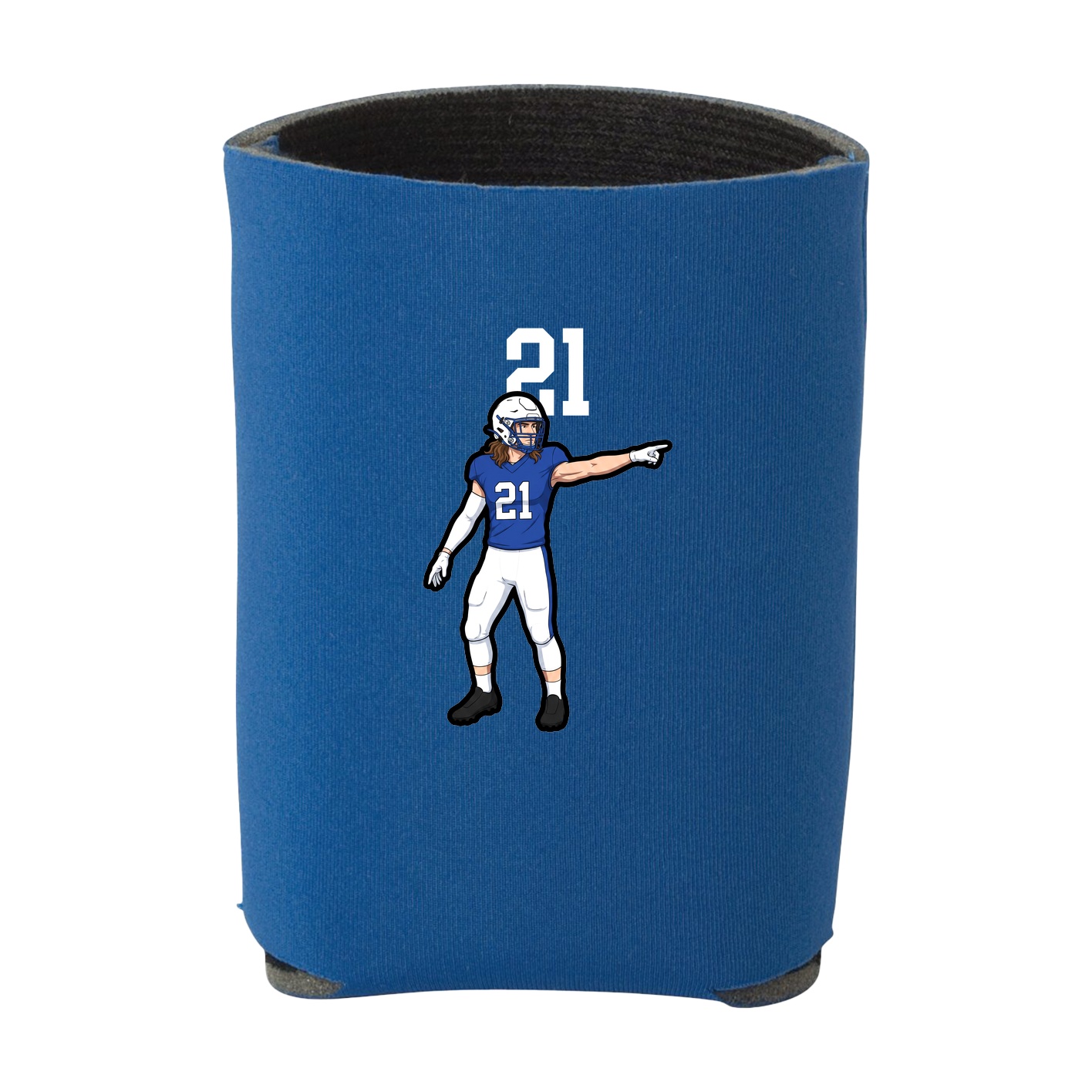 Can Holder — Number Top in Royal