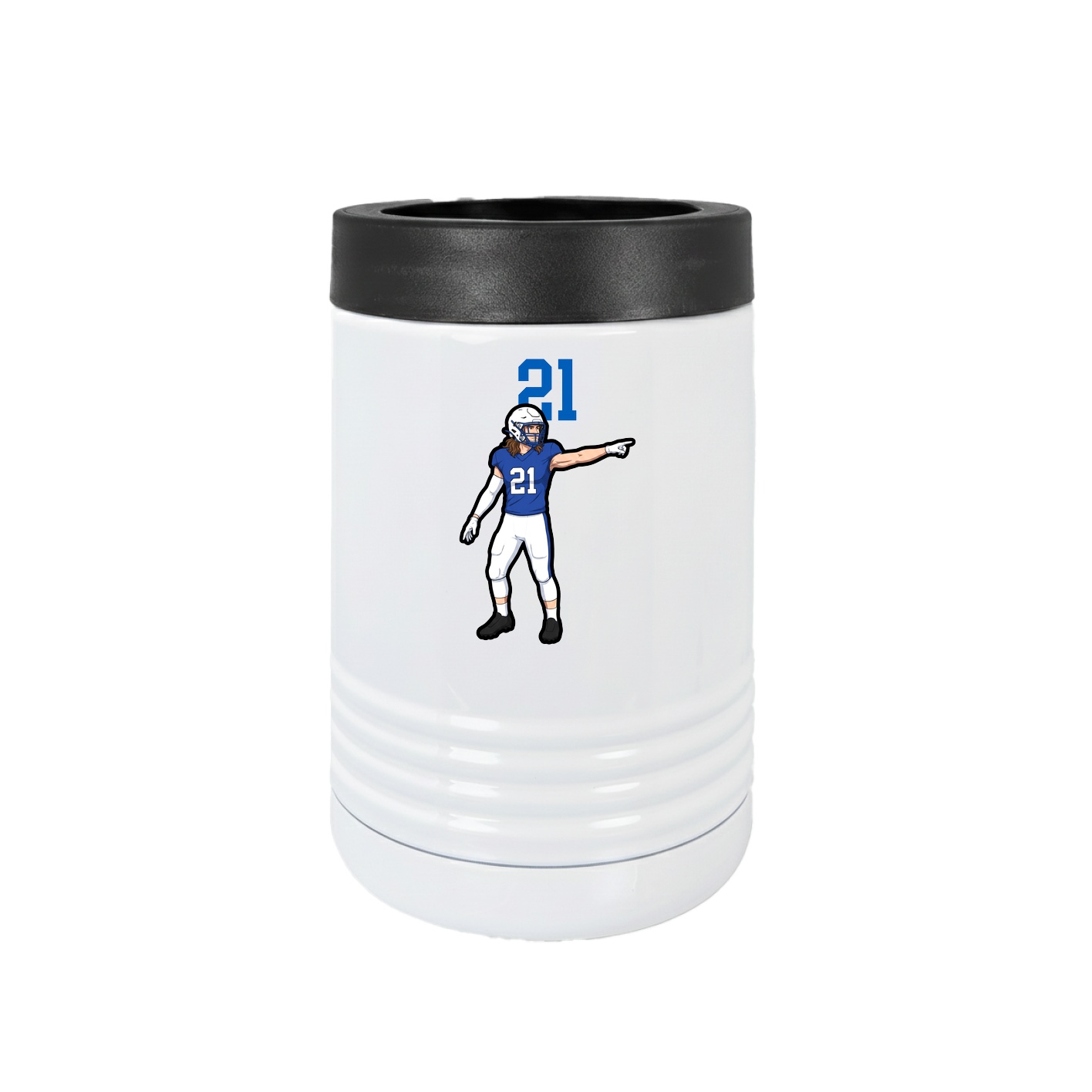 Beverage Holder — Number Top in White