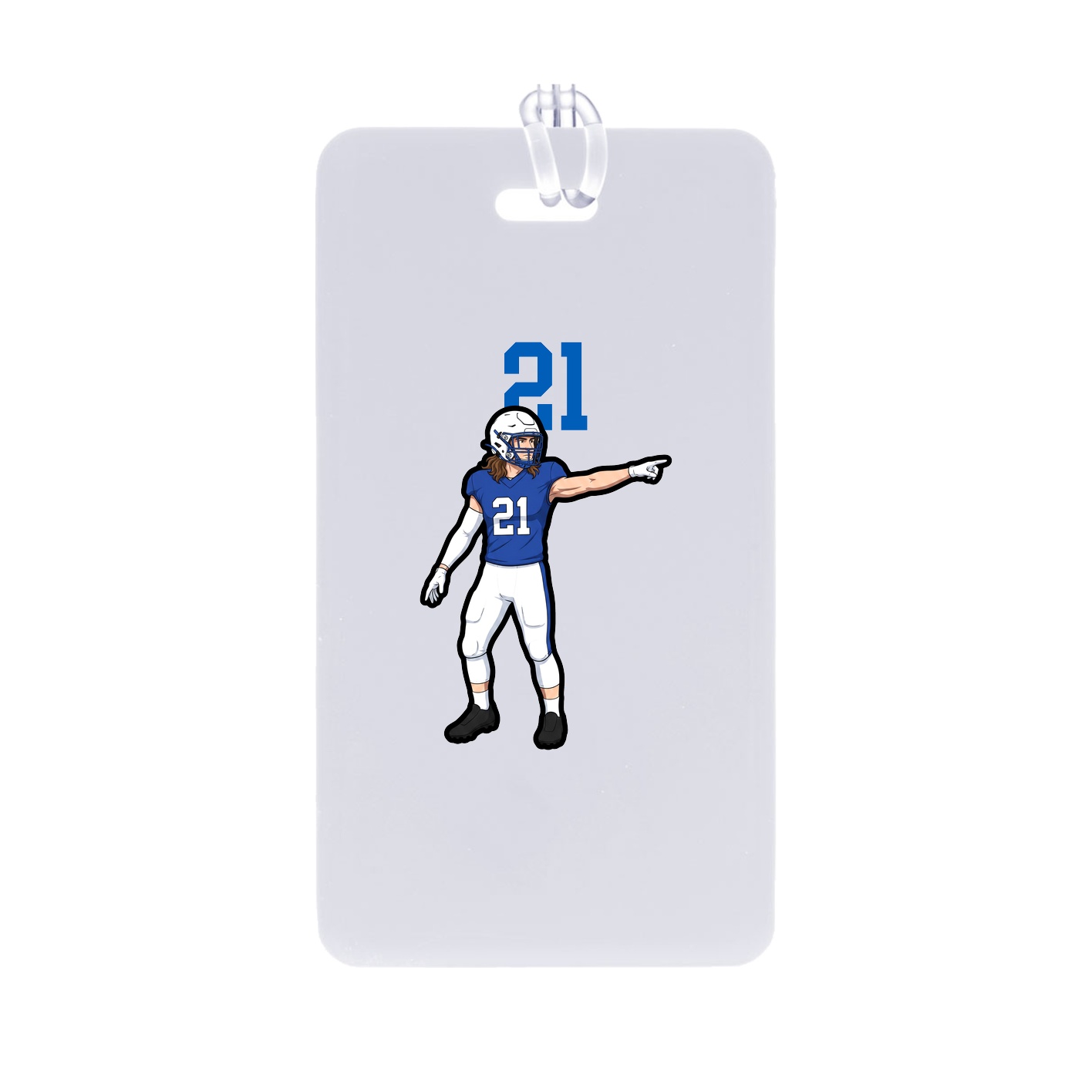 Bag Tag — Number Top in Classic