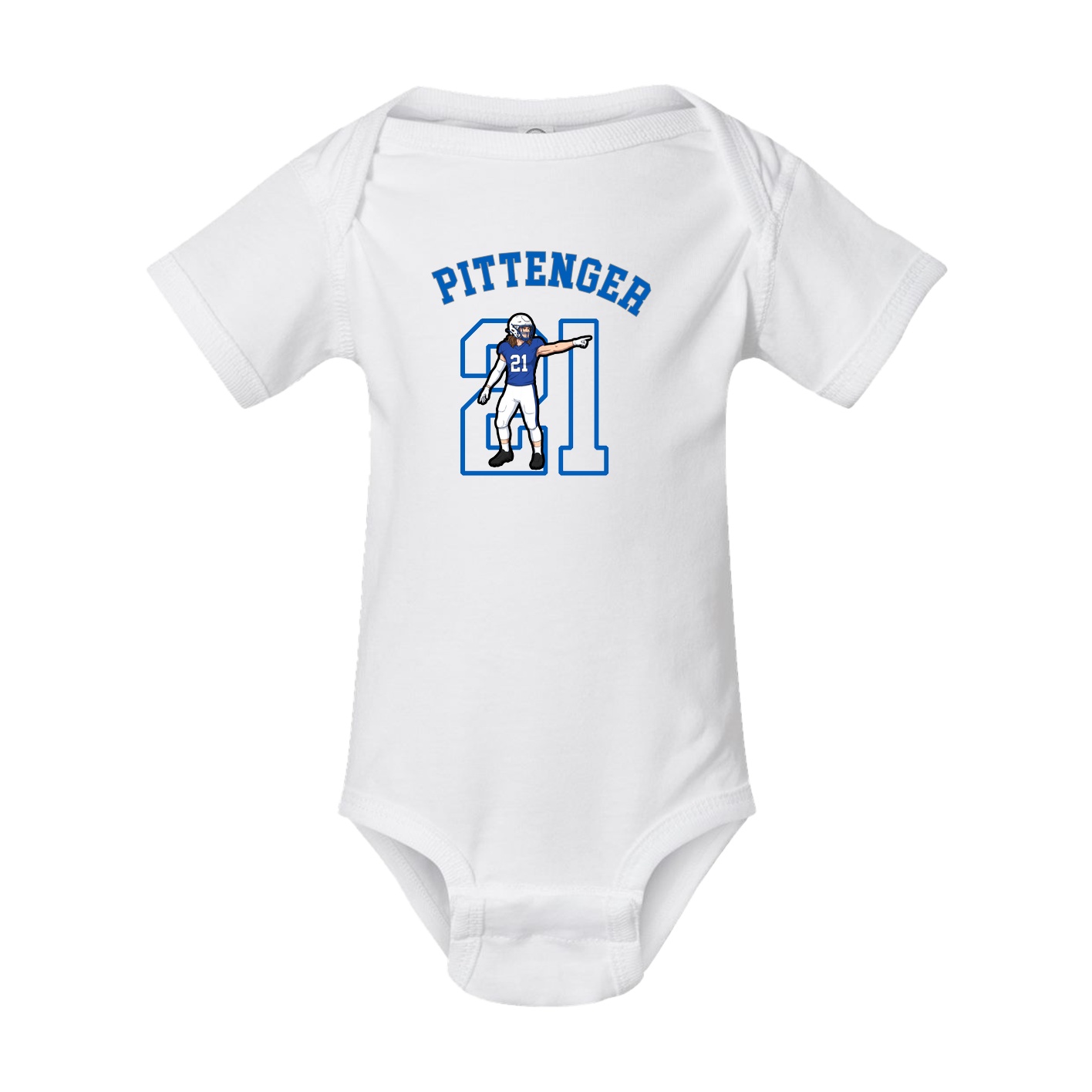 Baby Onesie — Shirsey Arch in White