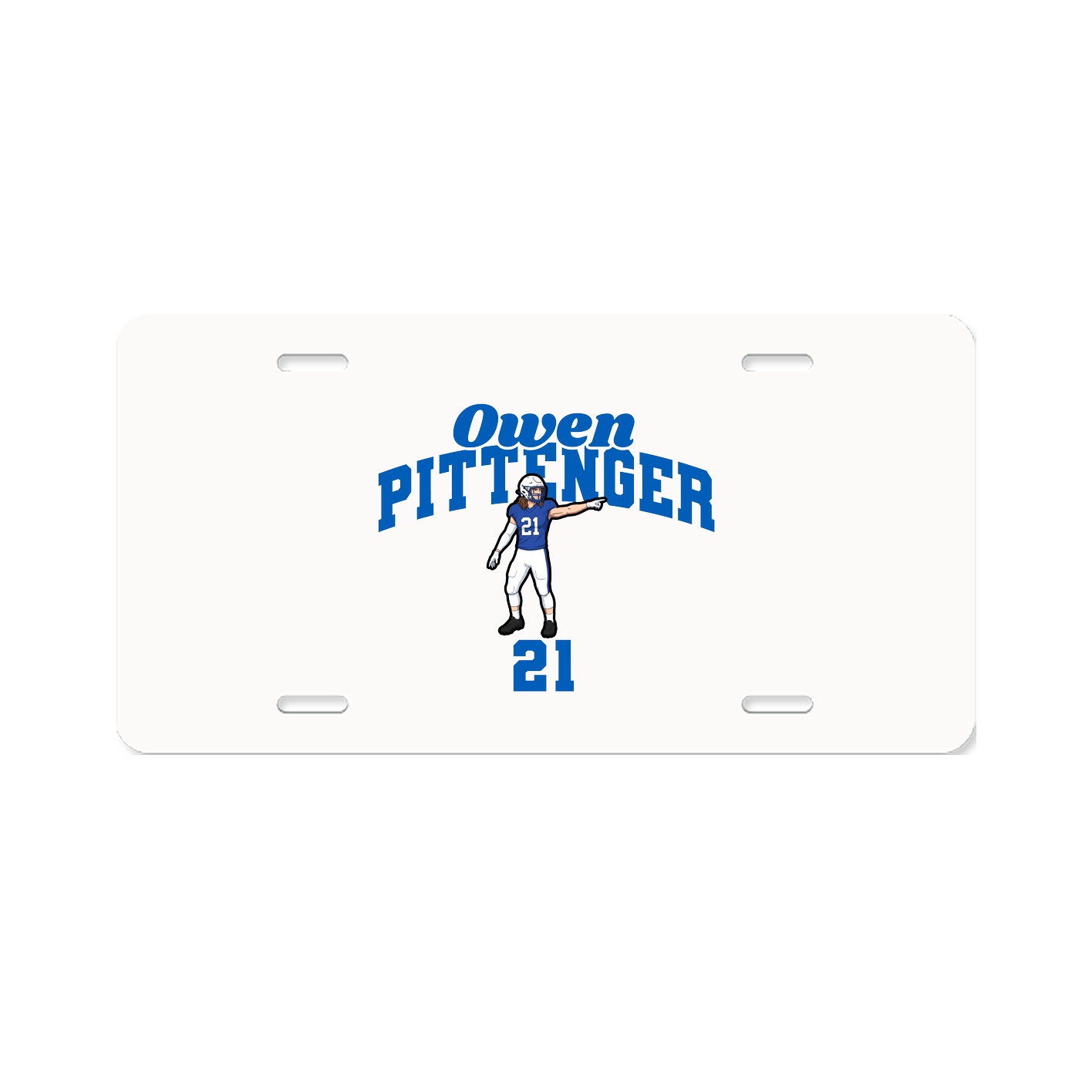 License Plate — Signature Arch in Classic