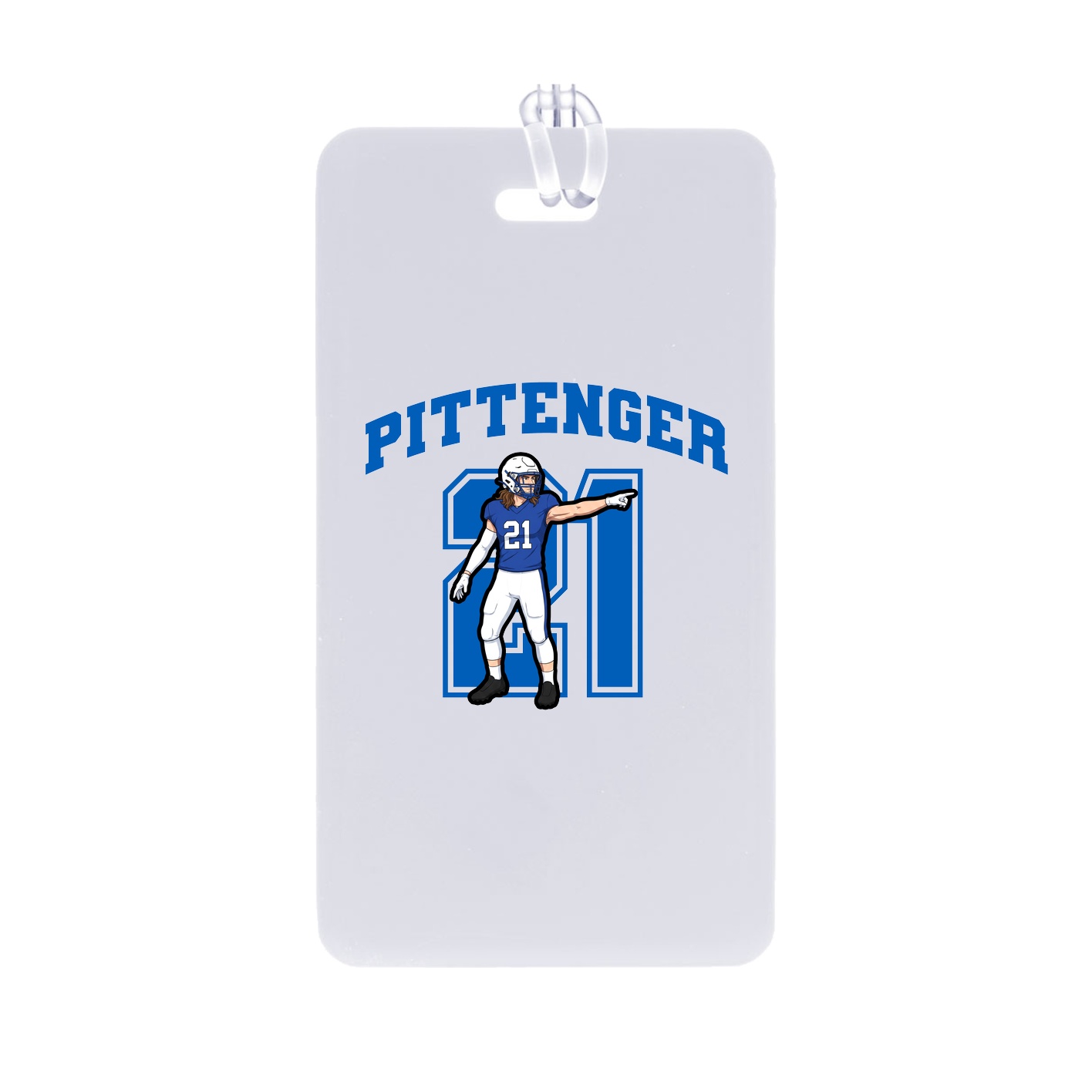 Bag Tag — Number in Classic
