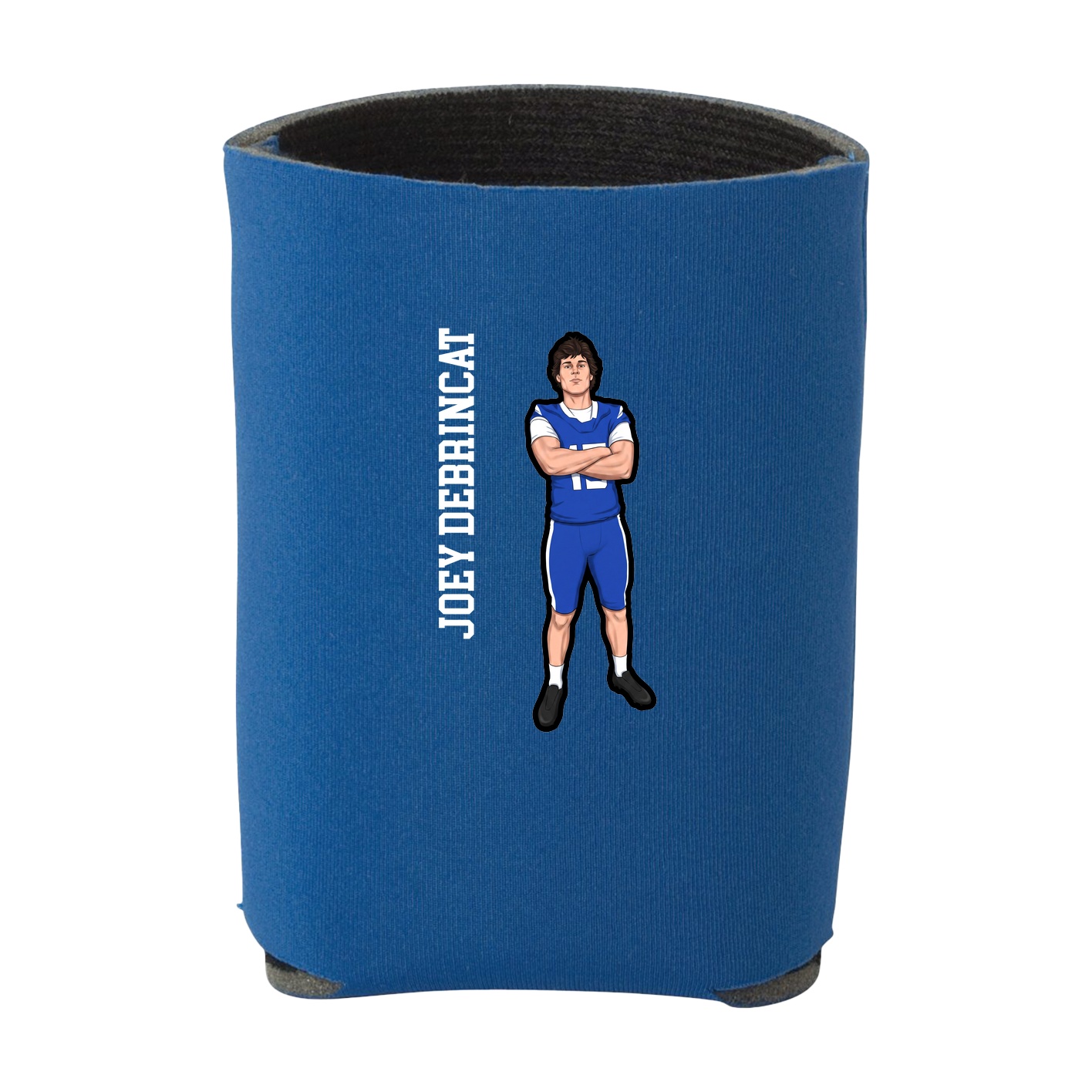 Can Holder — Name Vertical in Royal