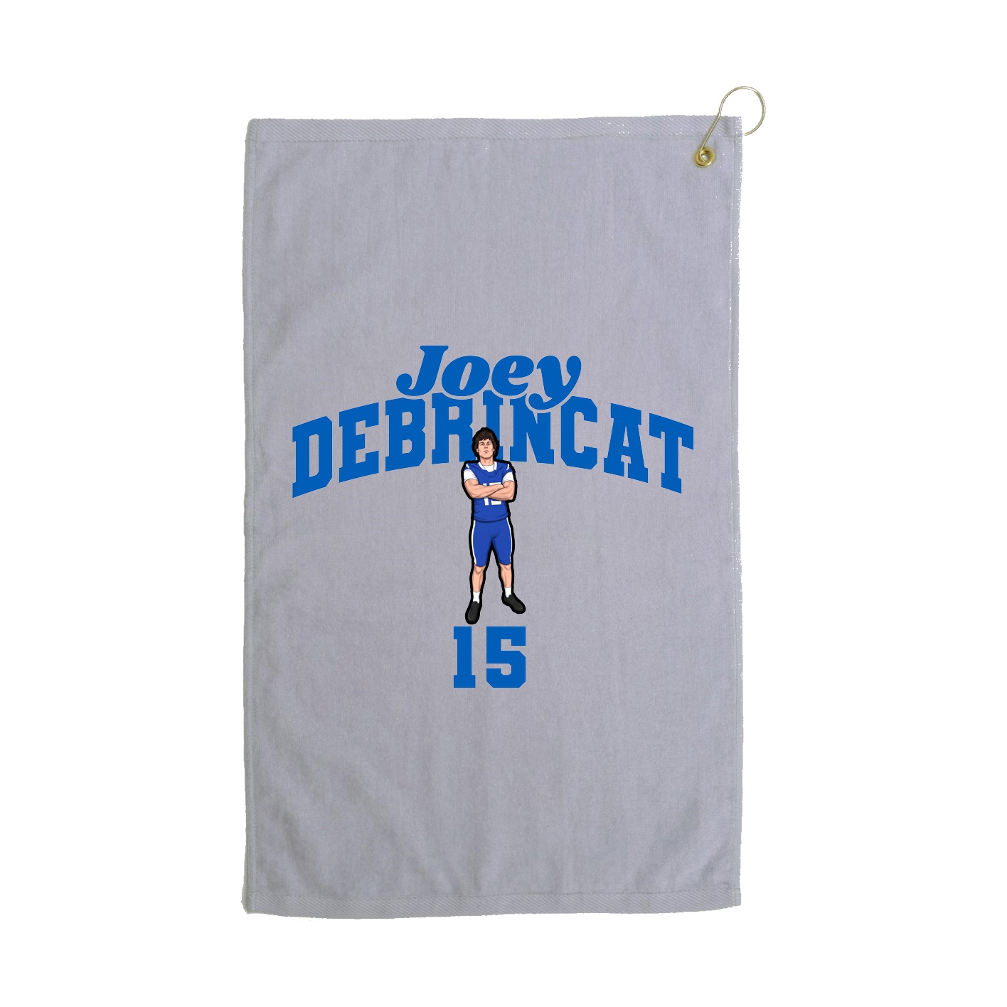 Golf Towel — Signature Arch in Grey