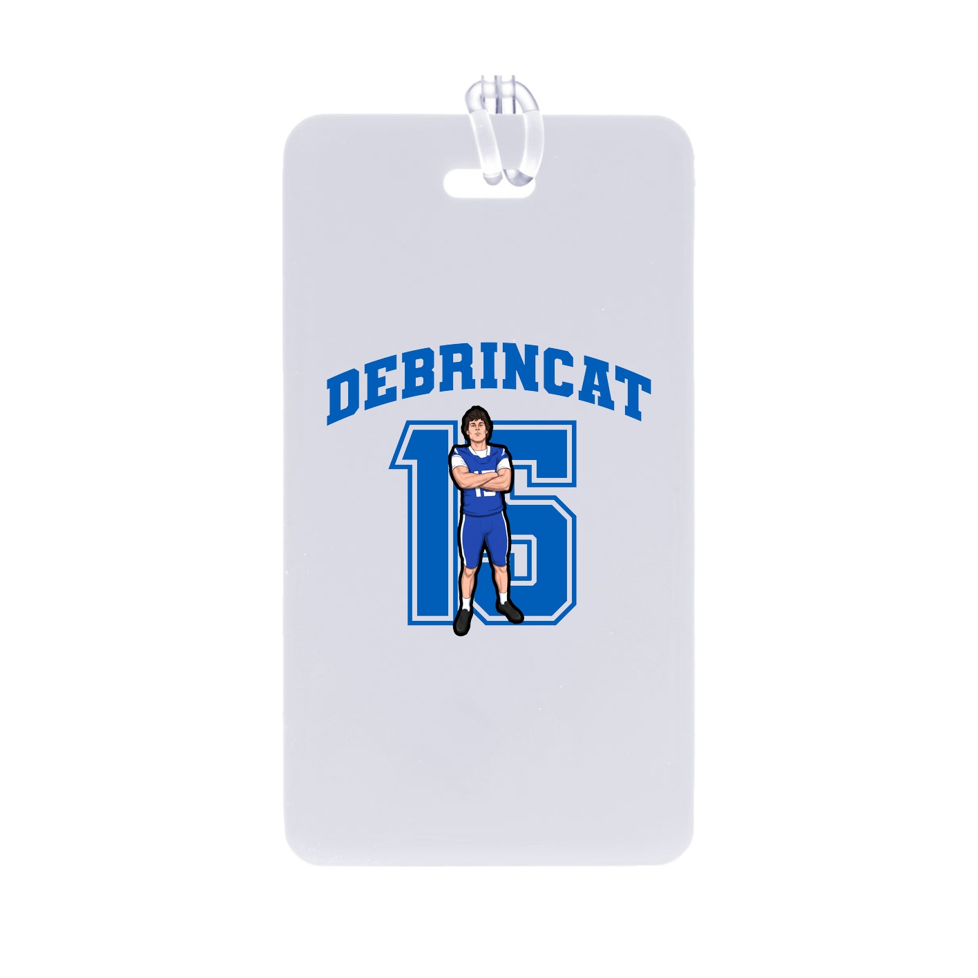 Bag Tag — Number in Classic