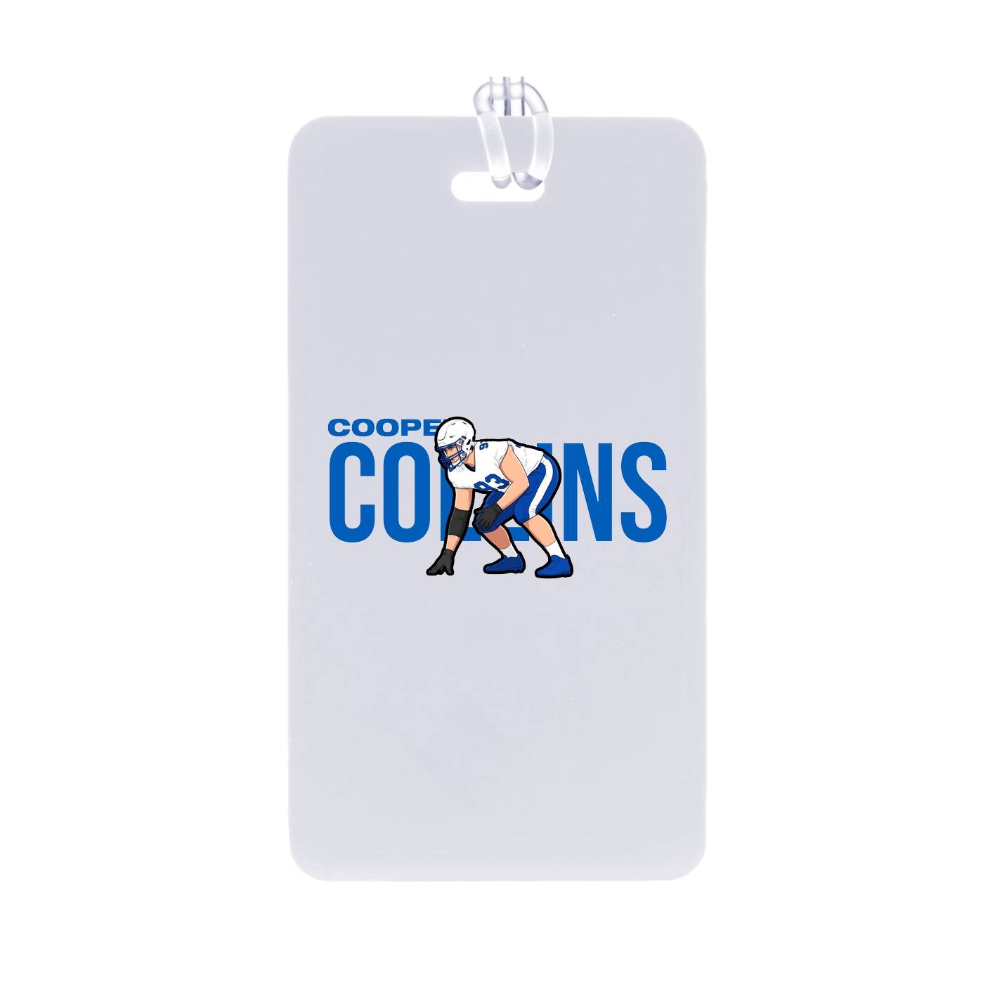 Bag Tag — Player Name in Classic