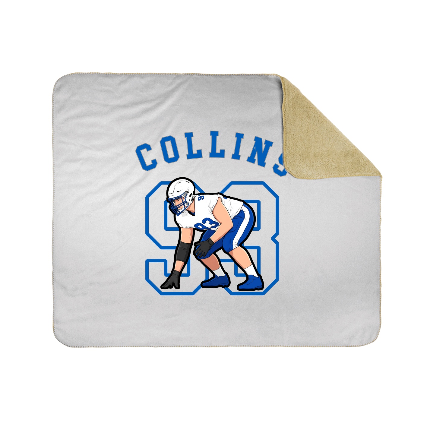 Throw Blanket — Shirsey Arch in White