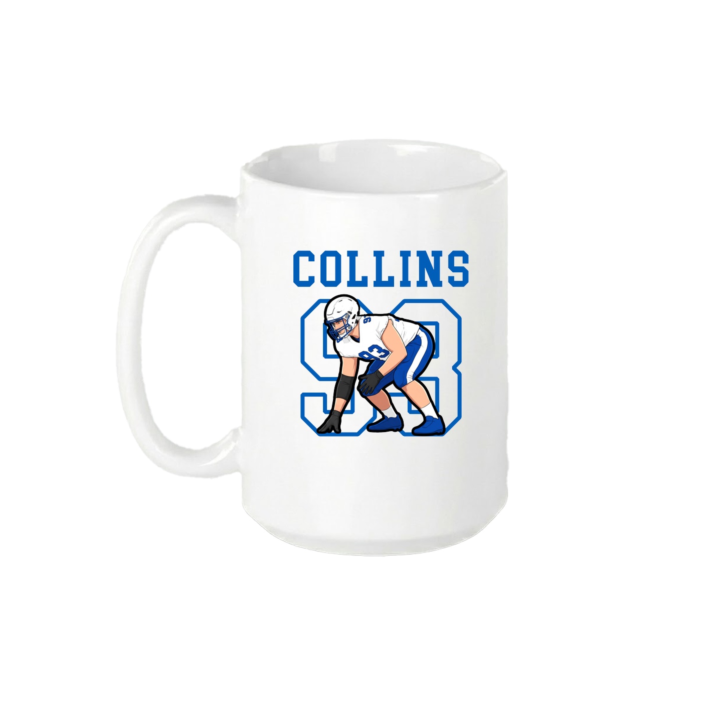 15oz Coffee Mug — Shirsey in White