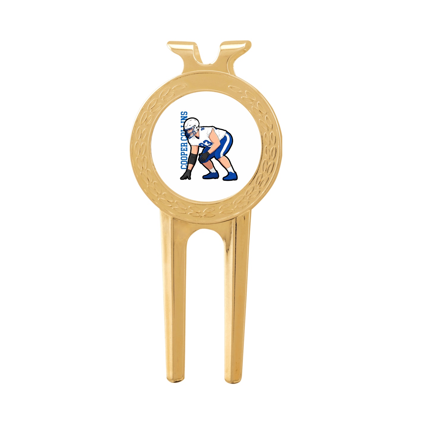 Divot Tool with Ball Marker — Name Vertical in Classic