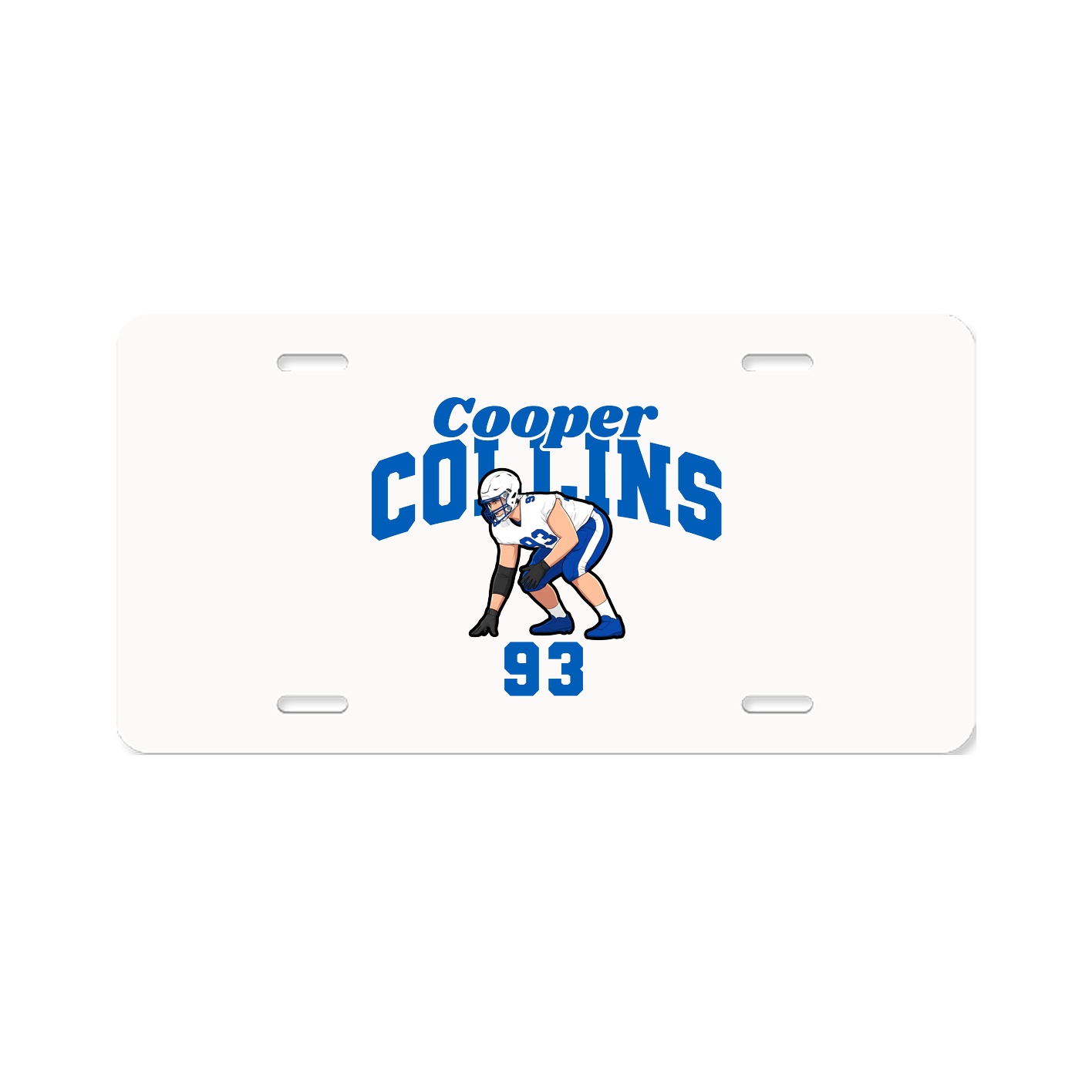 License Plate — Signature Arch in Classic