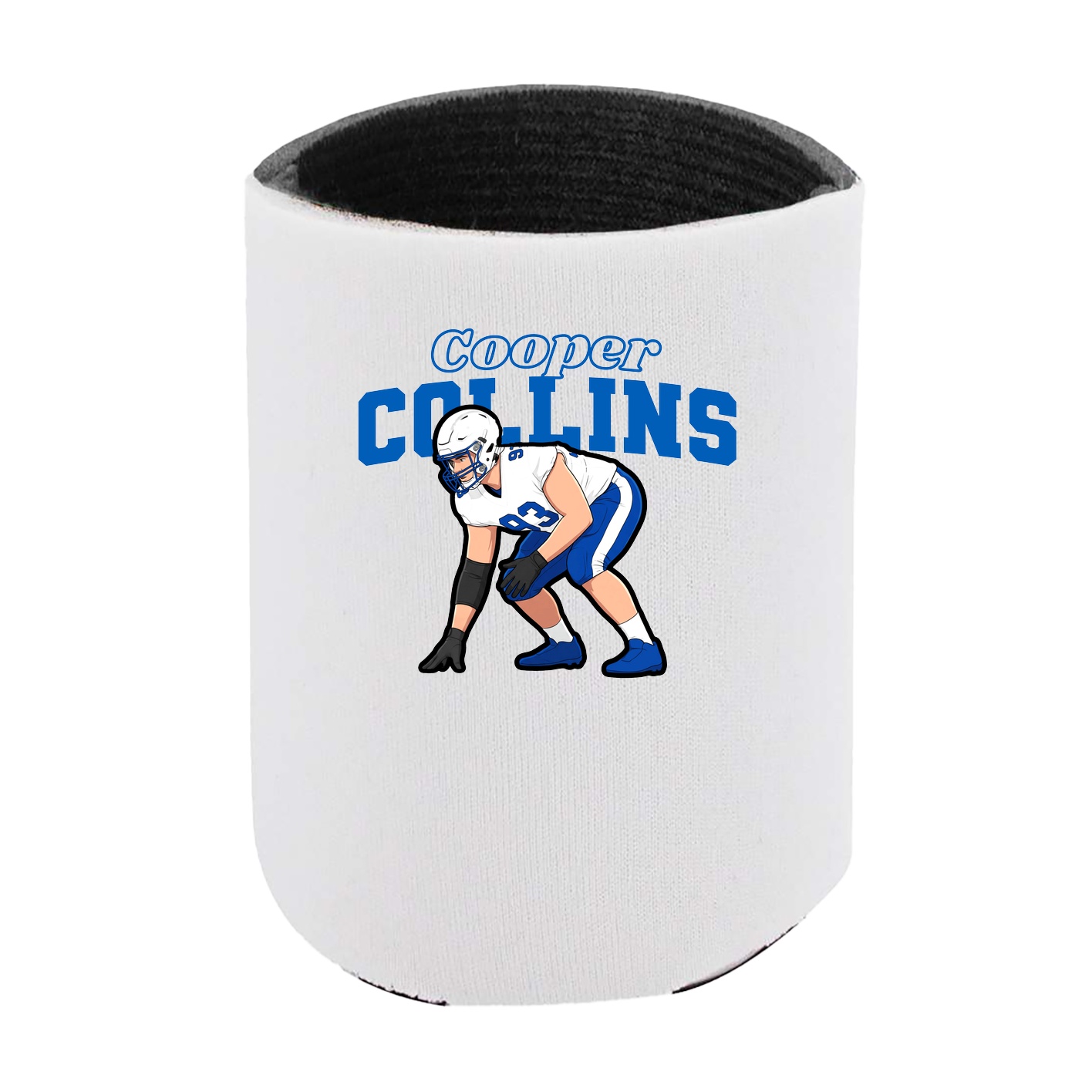 Can Holder — Name Arch in White