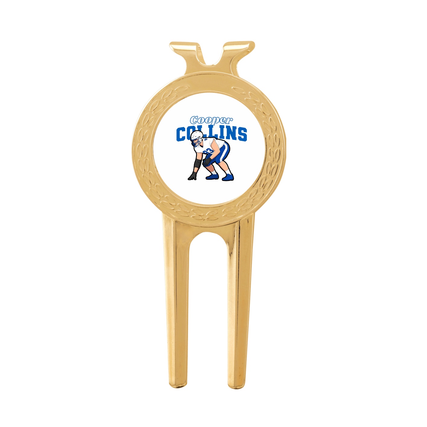 Divot Tool with Ball Marker — Name Arch in Classic