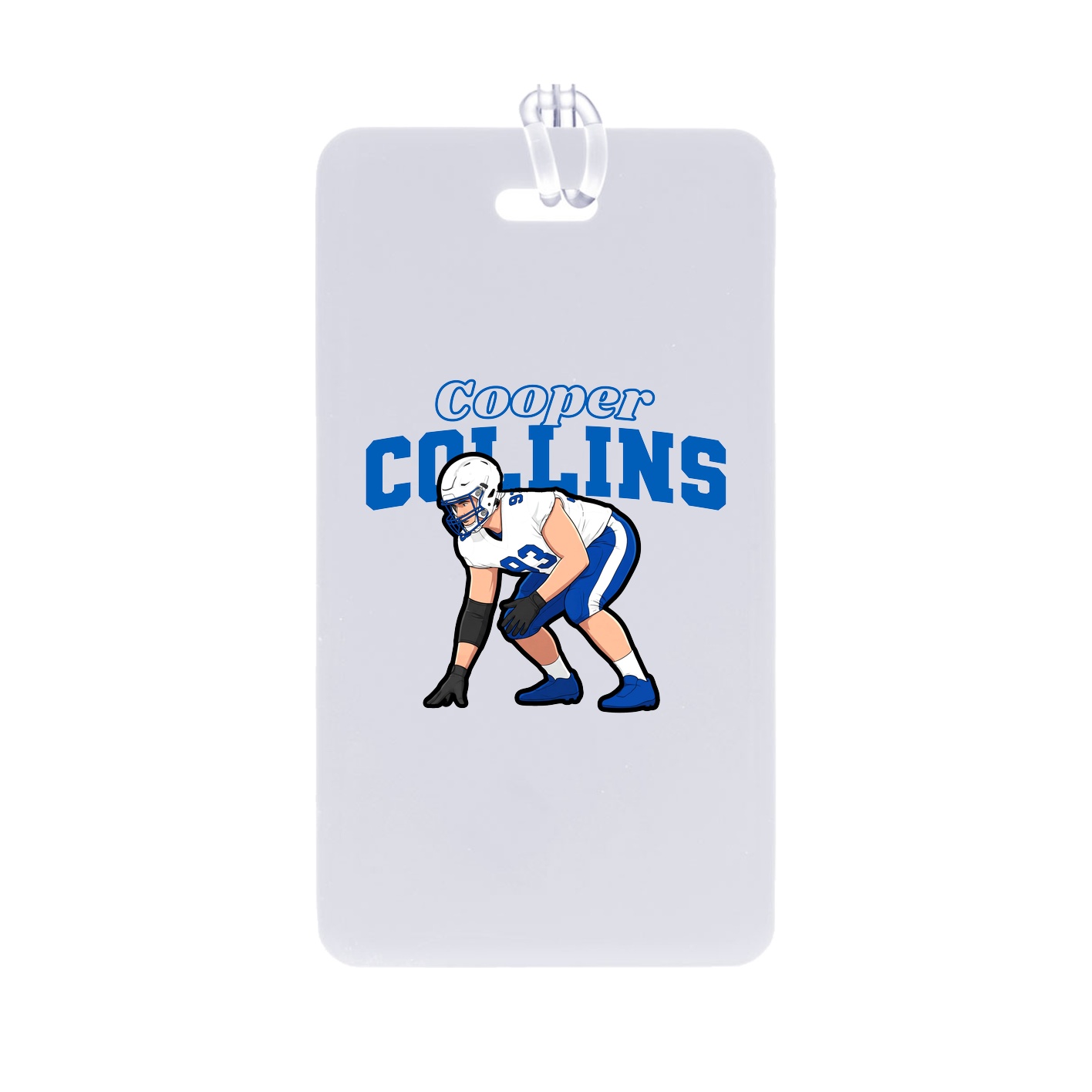 Bag Tag — Name Arch in Classic