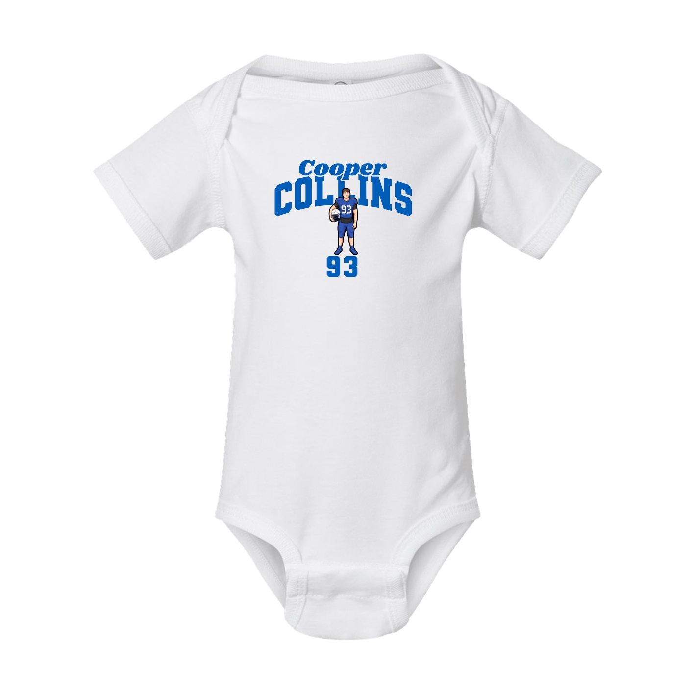 Baby Onesie — Signature Arch in White