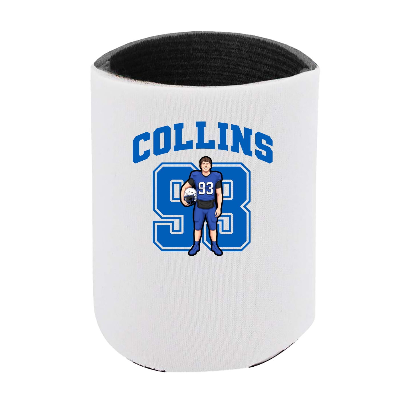 Can Holder — Number in White