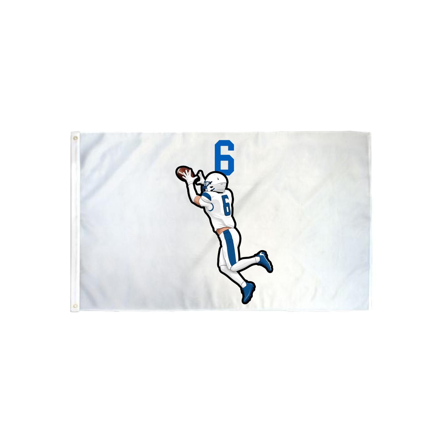 3x5 Flag — Number Top in Classic