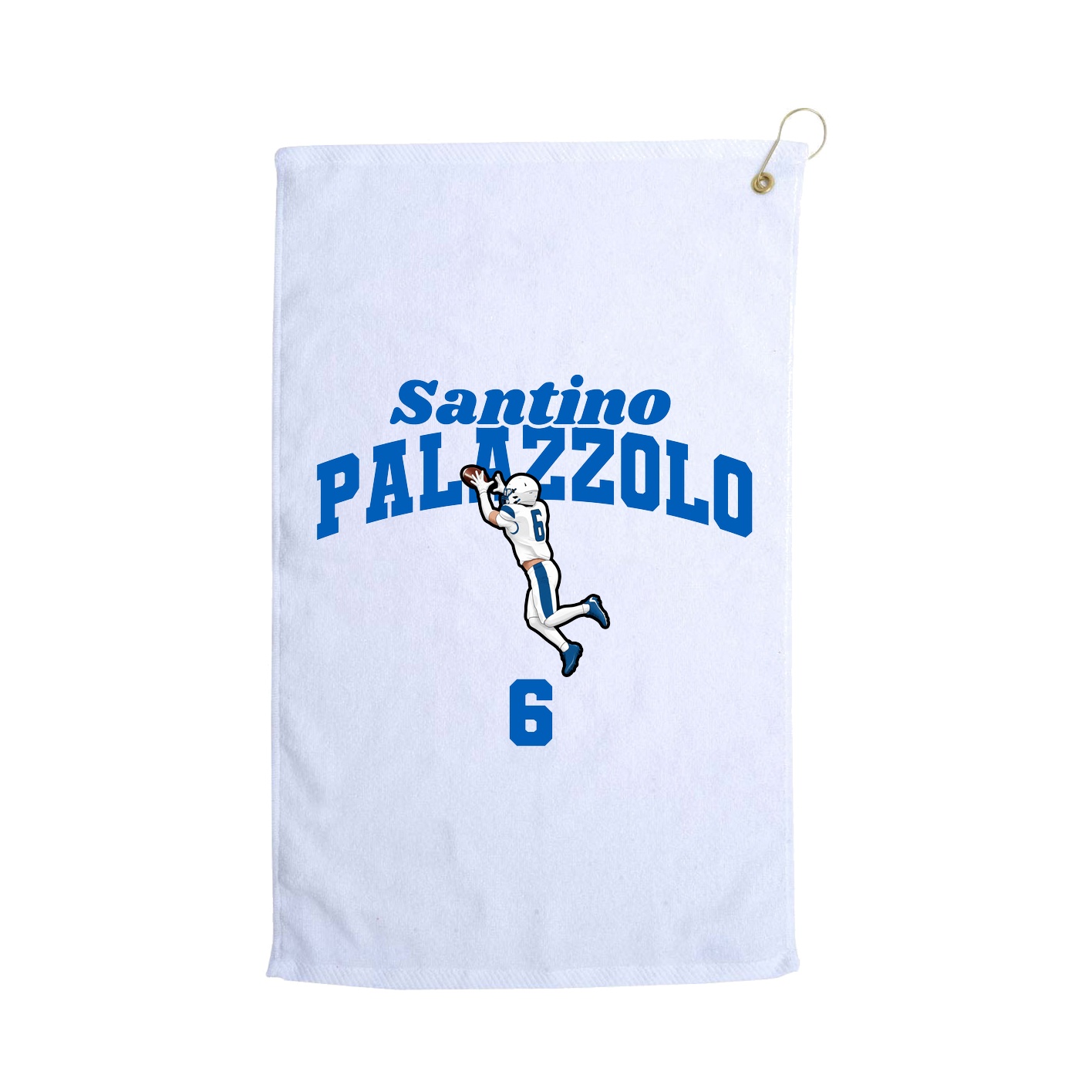 Golf Towel — Signature Arch in White