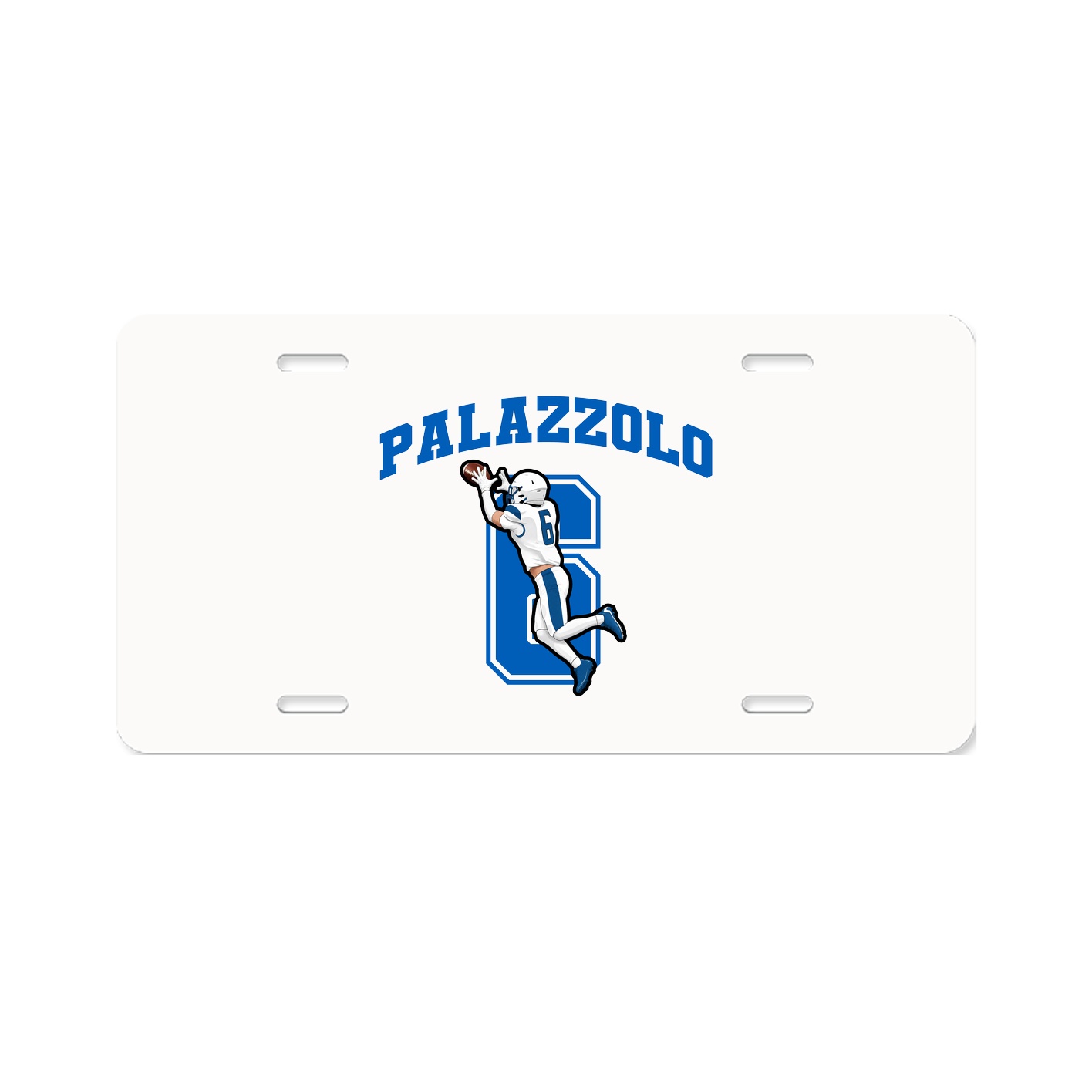 License Plate — Number in Classic