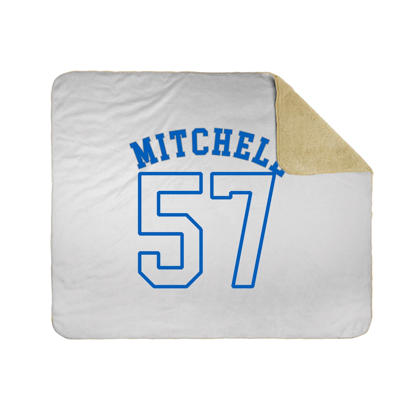 Throw Blanket — Shirsey Arch in White