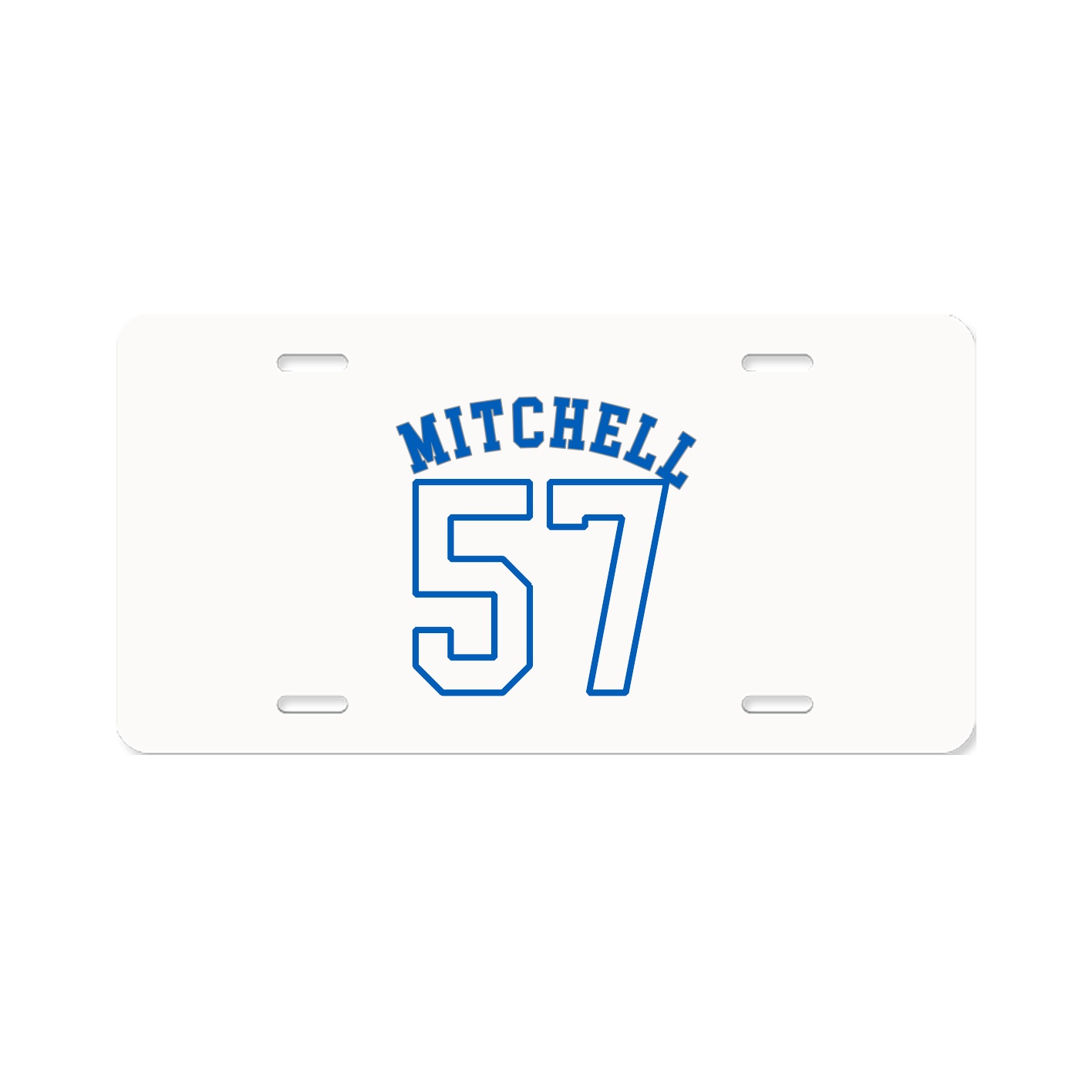 License Plate — Shirsey Arch in Classic